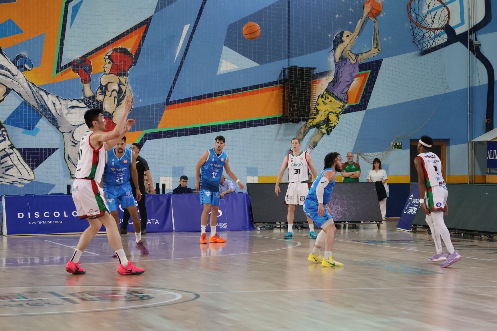 GALERÍA | Revive en imágenes el partido entre el CB Zamora y Alega Cantabria