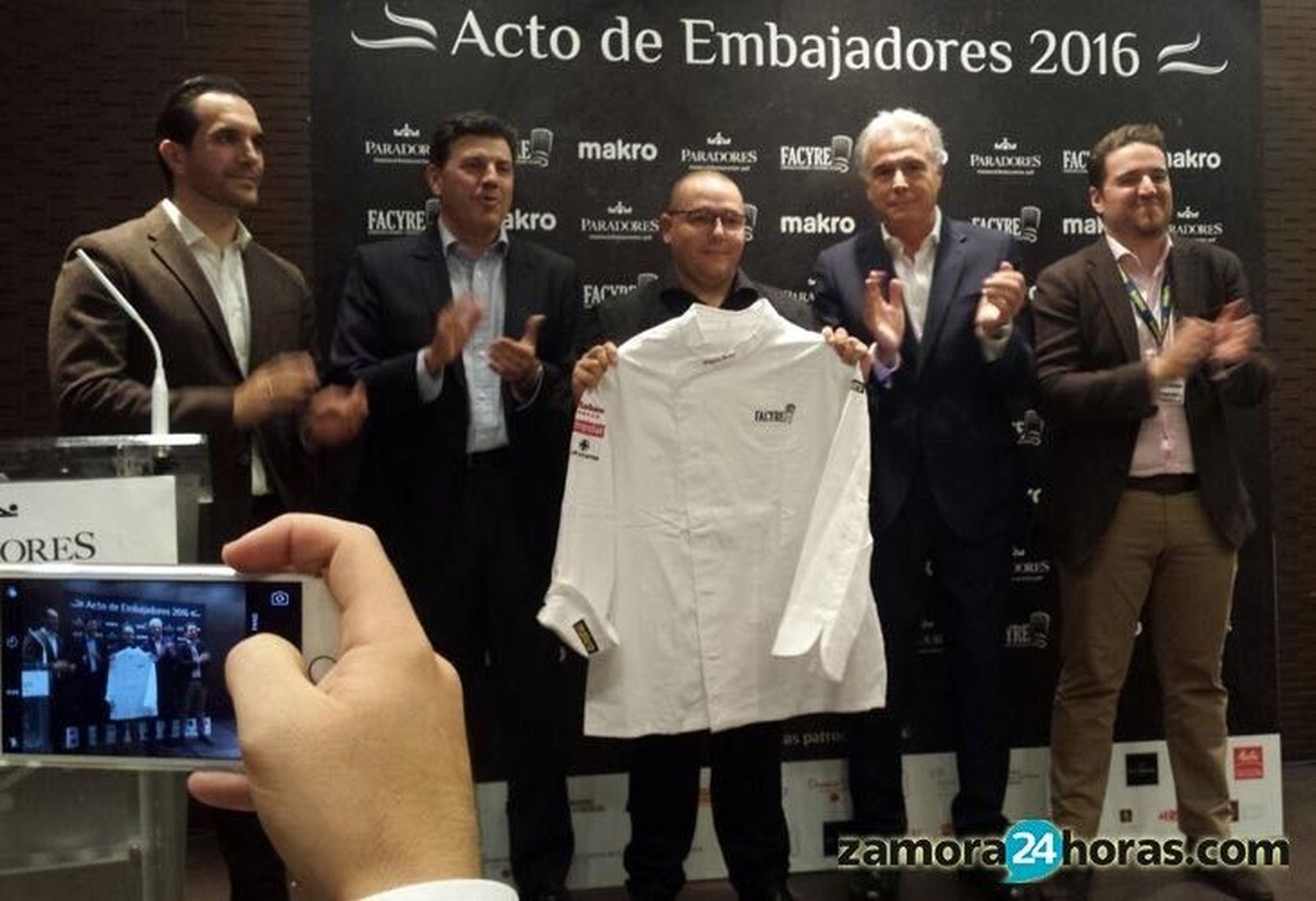 Goyo Moreno, jefe de cocina del Parador de Zamora, nuevo embajador de FACYRE