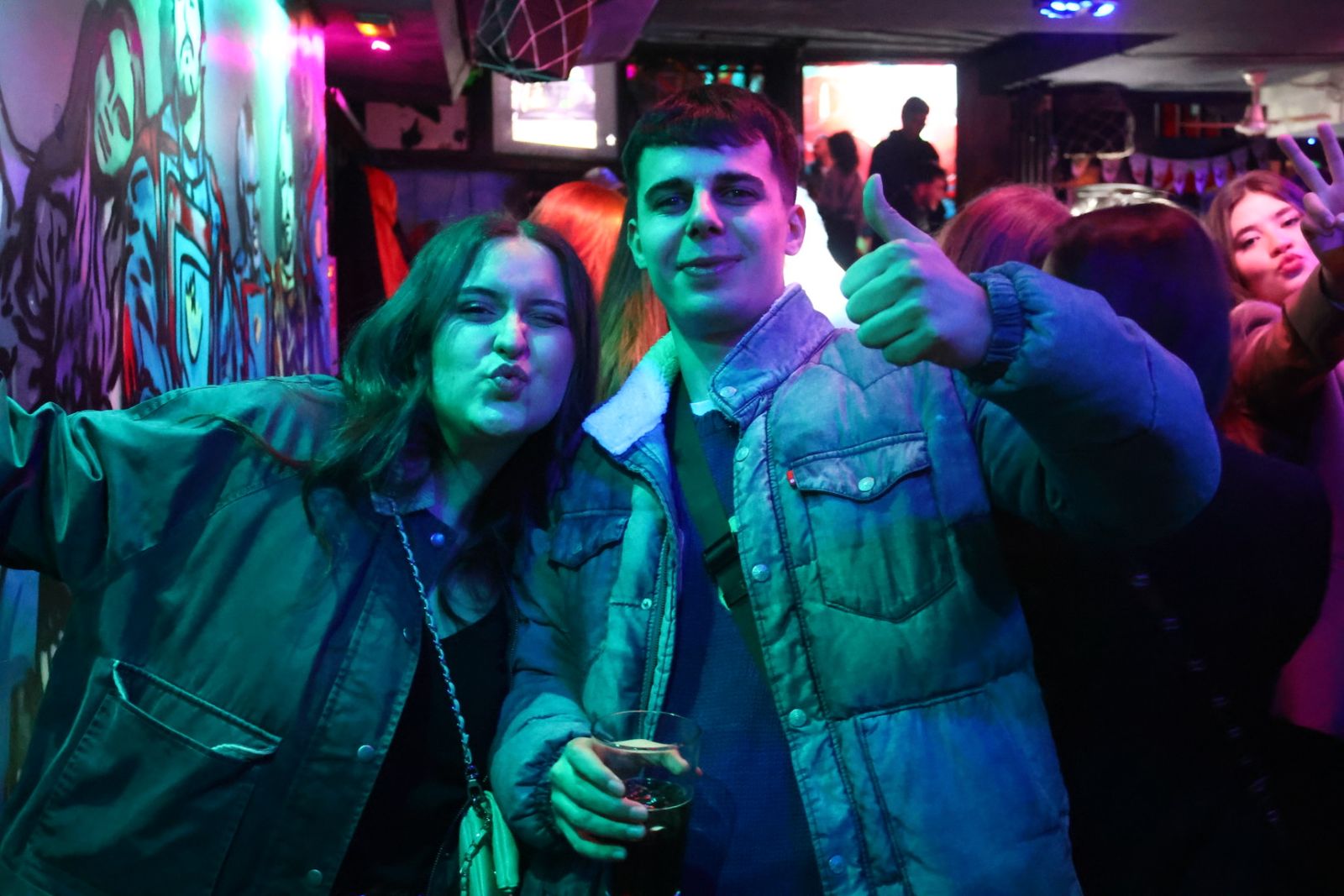 Salamanca de noche, viernes 20 de febrero