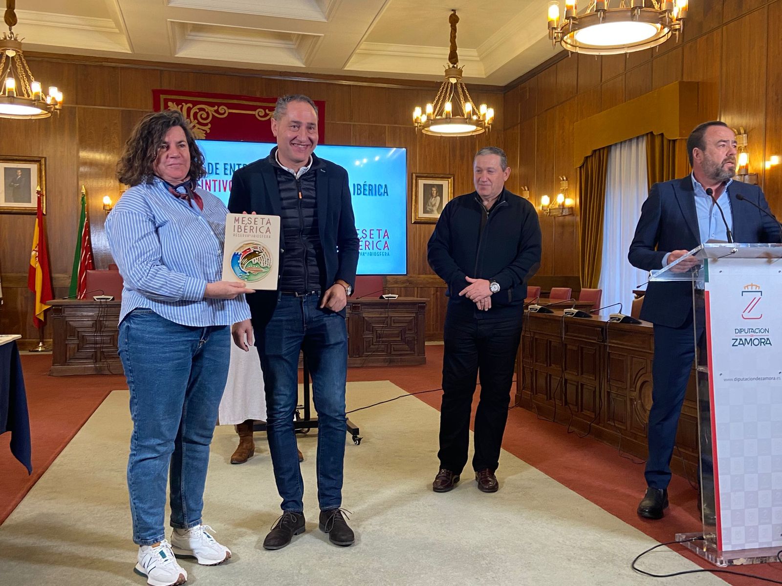 La Diputación apuesta por la marca de calidad 'Meseta Ibérica' como factor de dinamización en la zona de La Raya