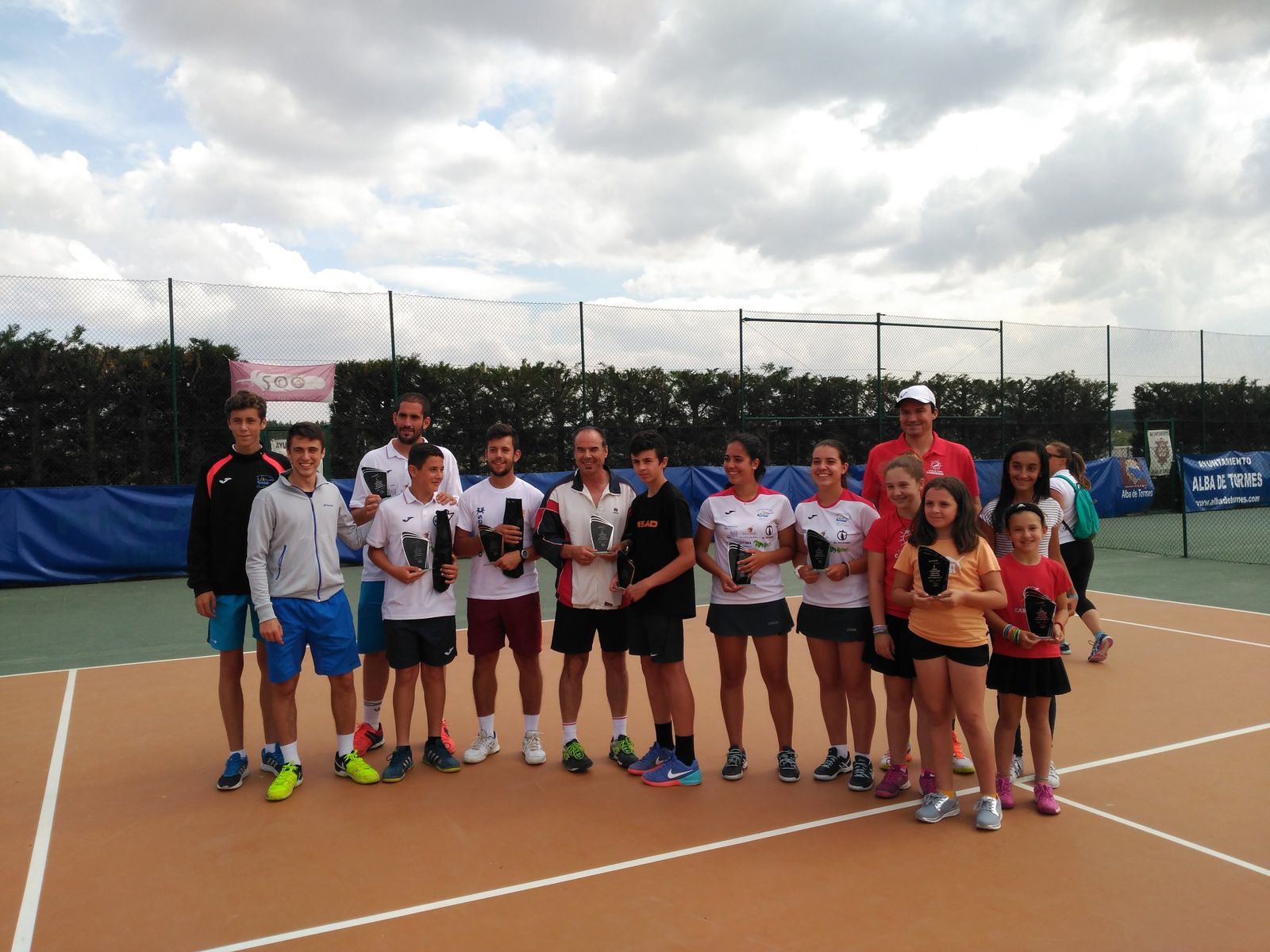 Finaliza la fase de Alba de Tormes de circuito de tenis ‘Camino del éxito’