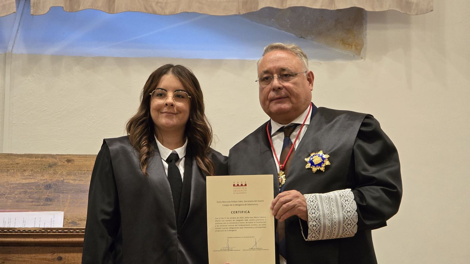 Prestan Juramento o Promesa los nuevos letrados incorporados en 2025