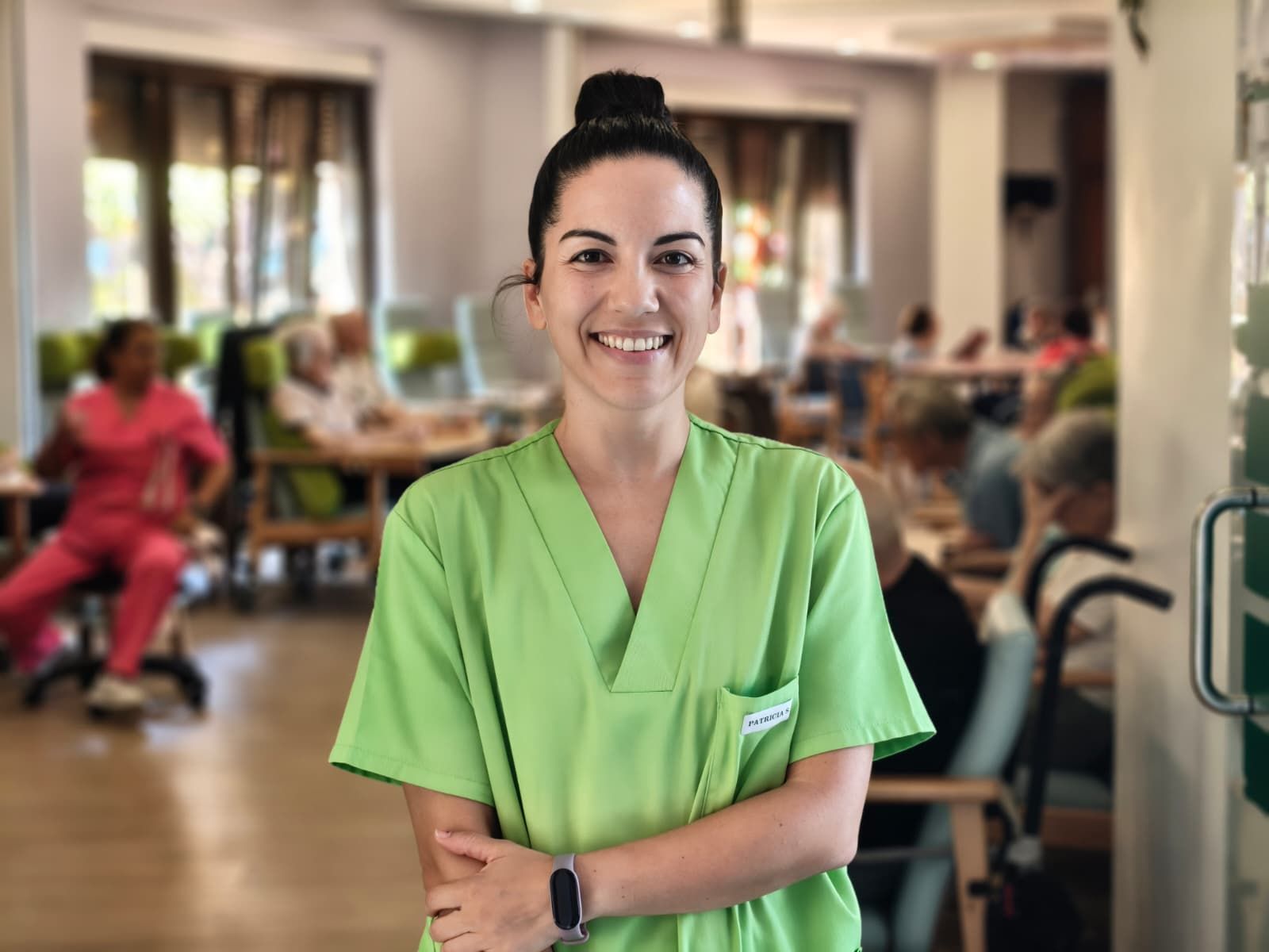 Patricia Sánchez, fisioterapeuta de AFA Salamanca, Asociación de Familiares de Personas con Alzheimer