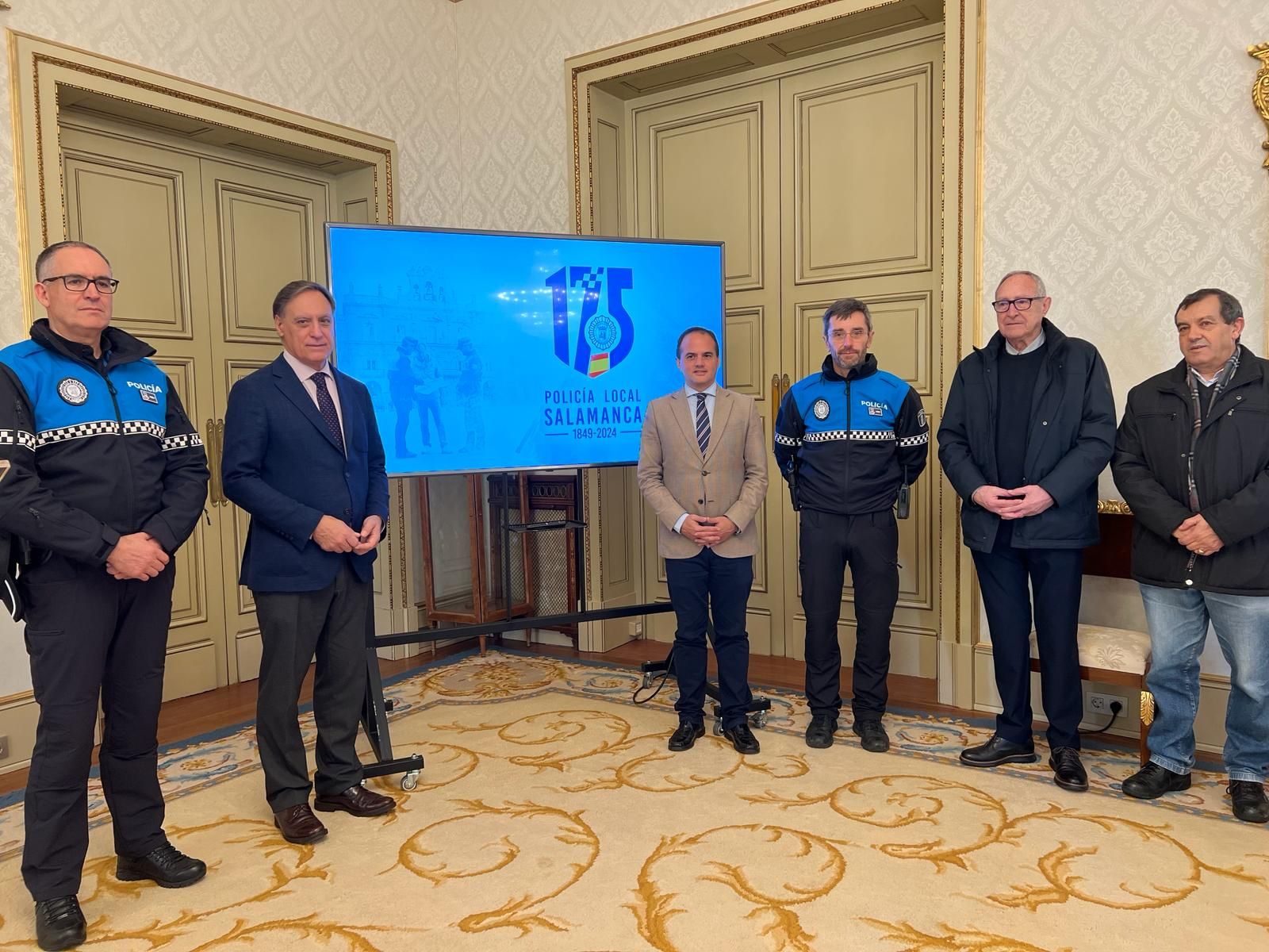 Presentación de la programación con motivo del 175 aniversario de la Policía Local de Salamanca