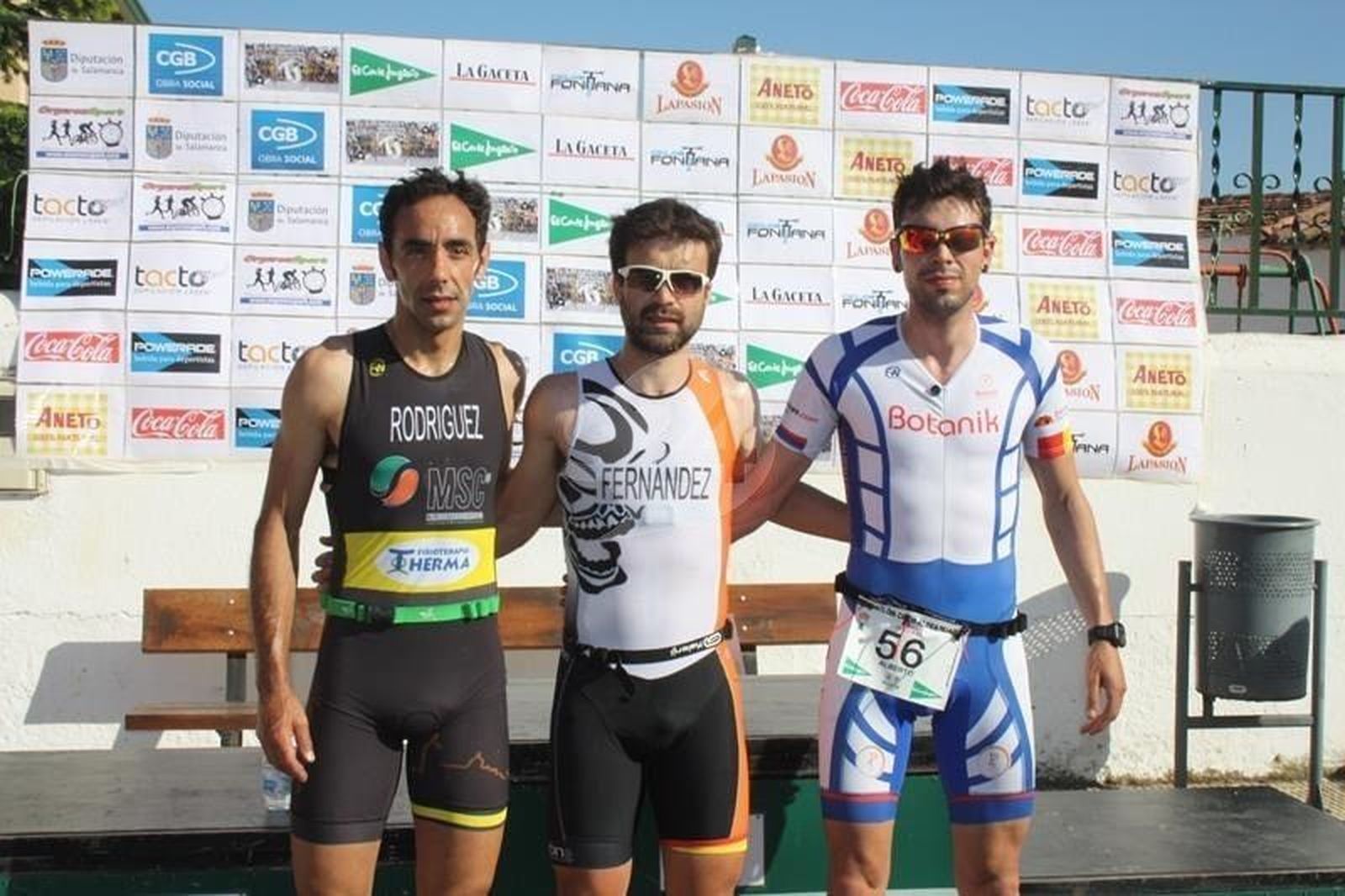 José Fernández y Sonia Sánchez se adjudican el Duatlón de Aldeatejada