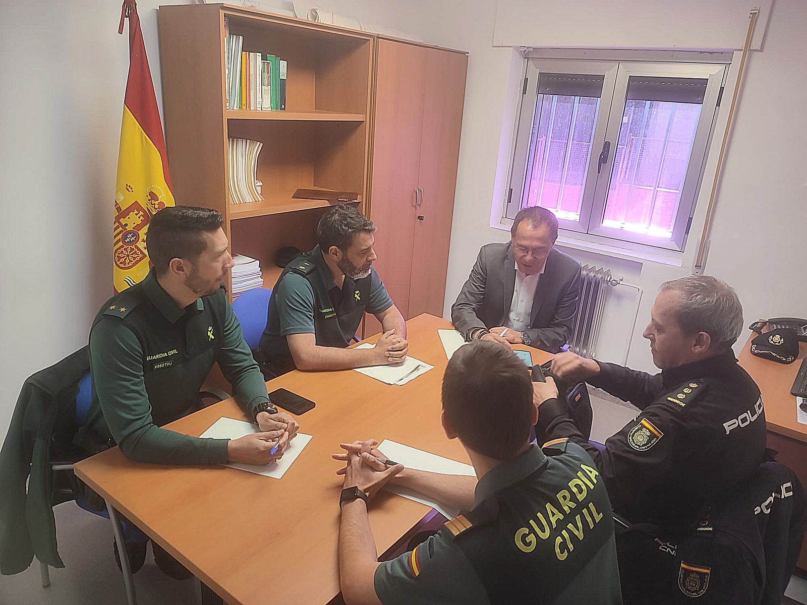 Un instante de la reunión