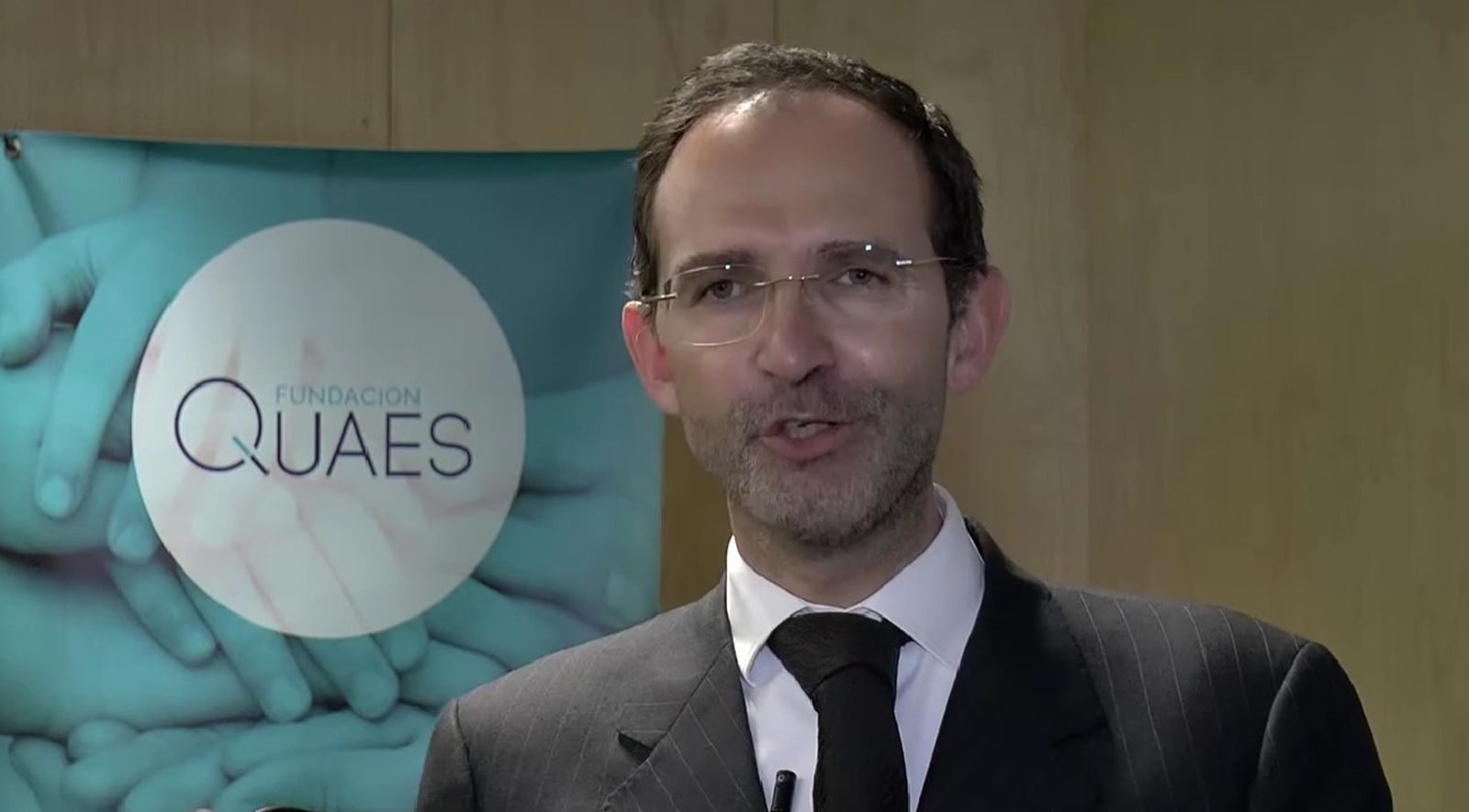 José Ignacio Fernández Vera en un vídeo de la Fundación QUAES