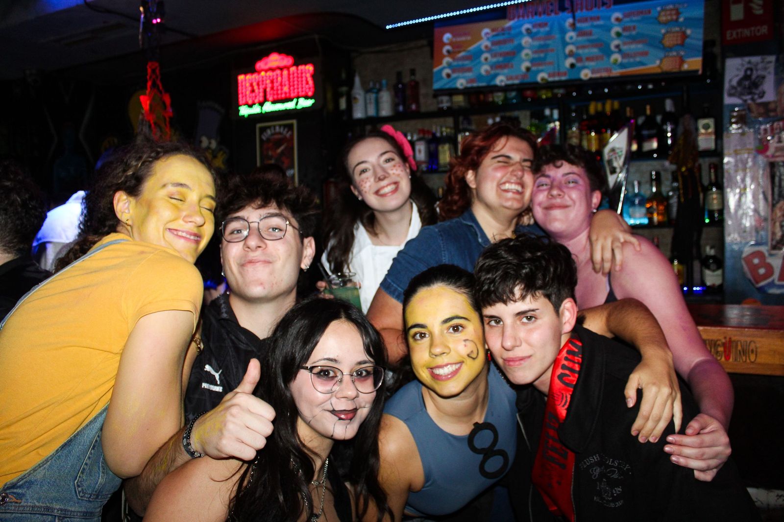 Salamanca de noche, sábado 1 de noviembre