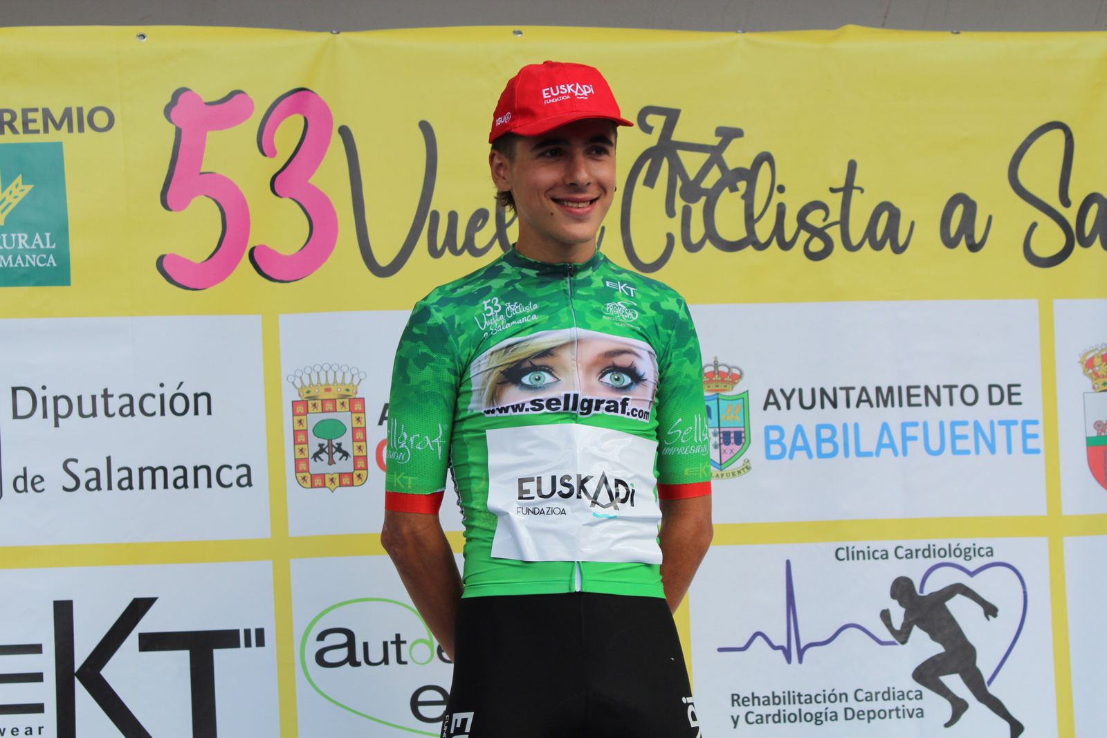 Entrega de premios de la 53ª Vuelta Ciclista a Salamanca