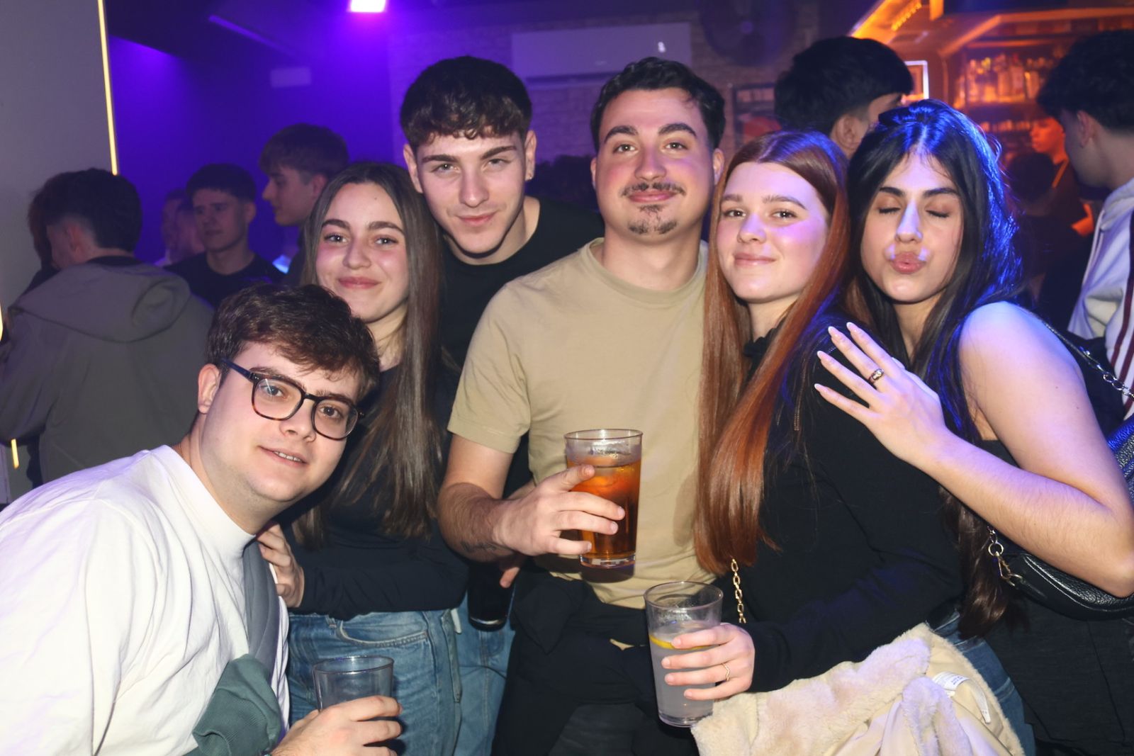 Salamanca de noche, viernes 20 de febrero