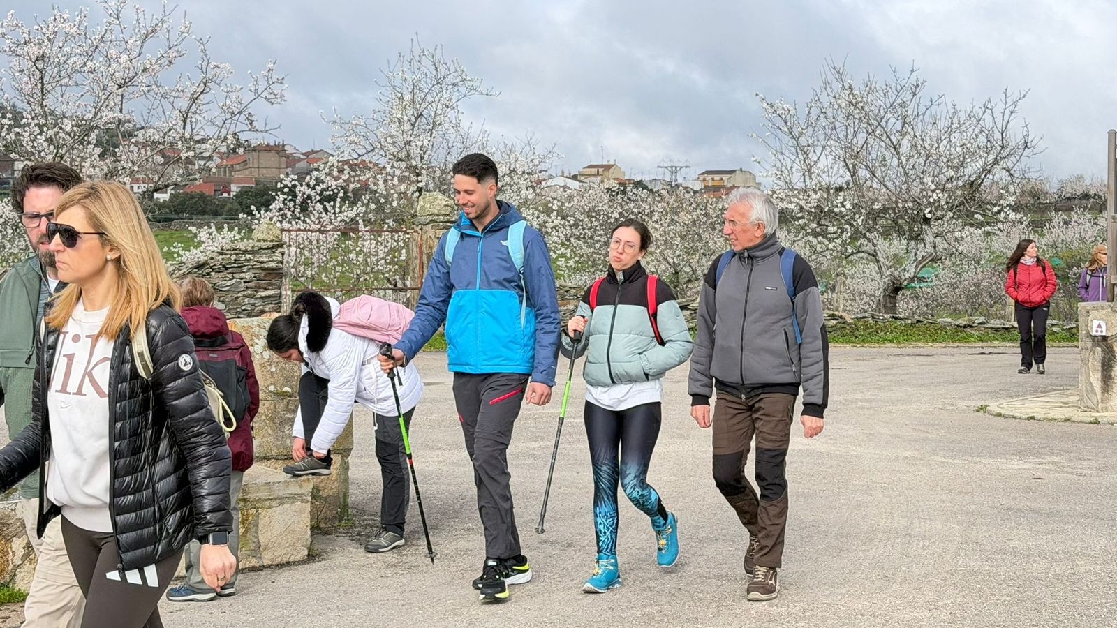 Marcha senderista en Vilvestre
