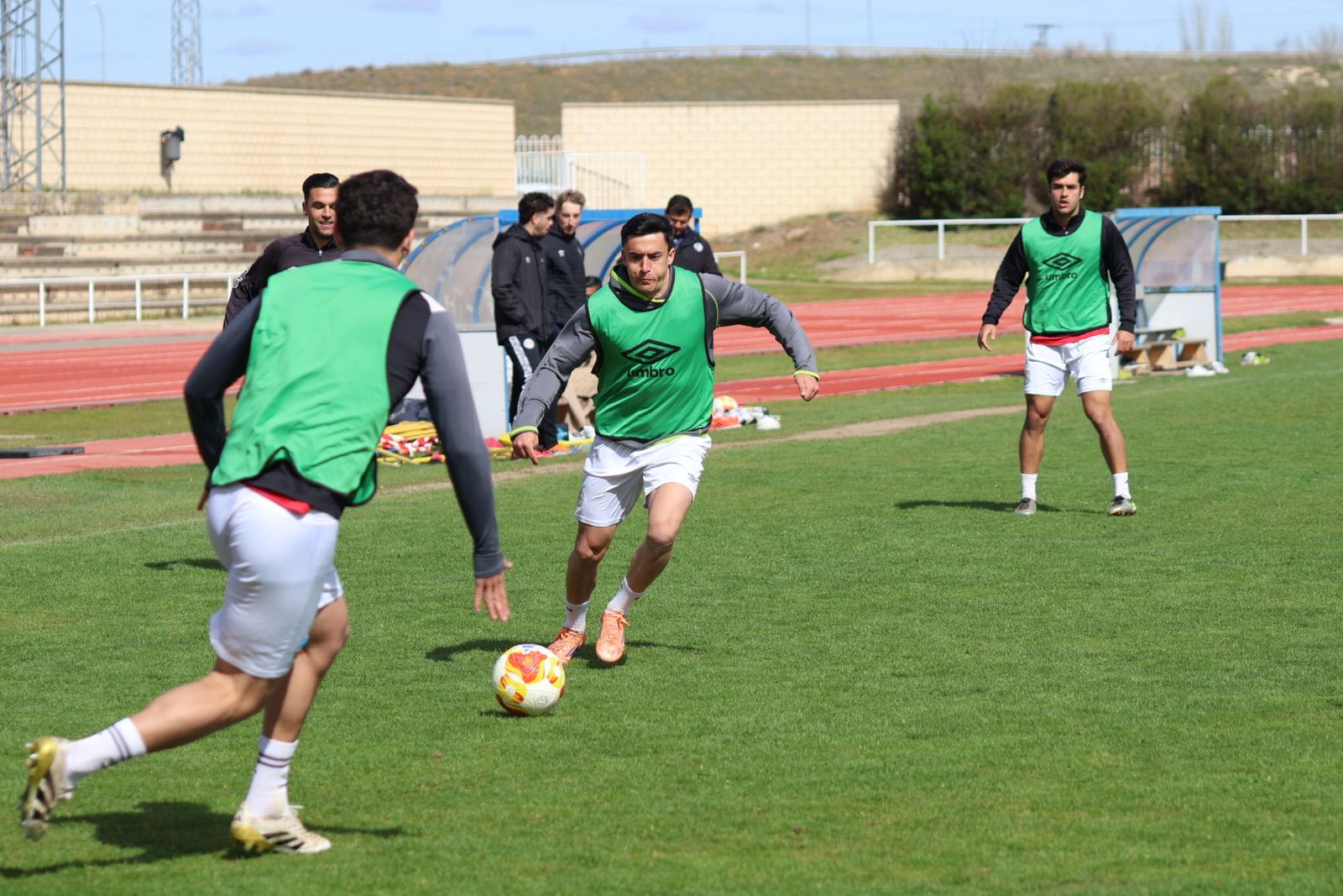 Entrenamiento del Salamanca CF UDS 26 de Marzo