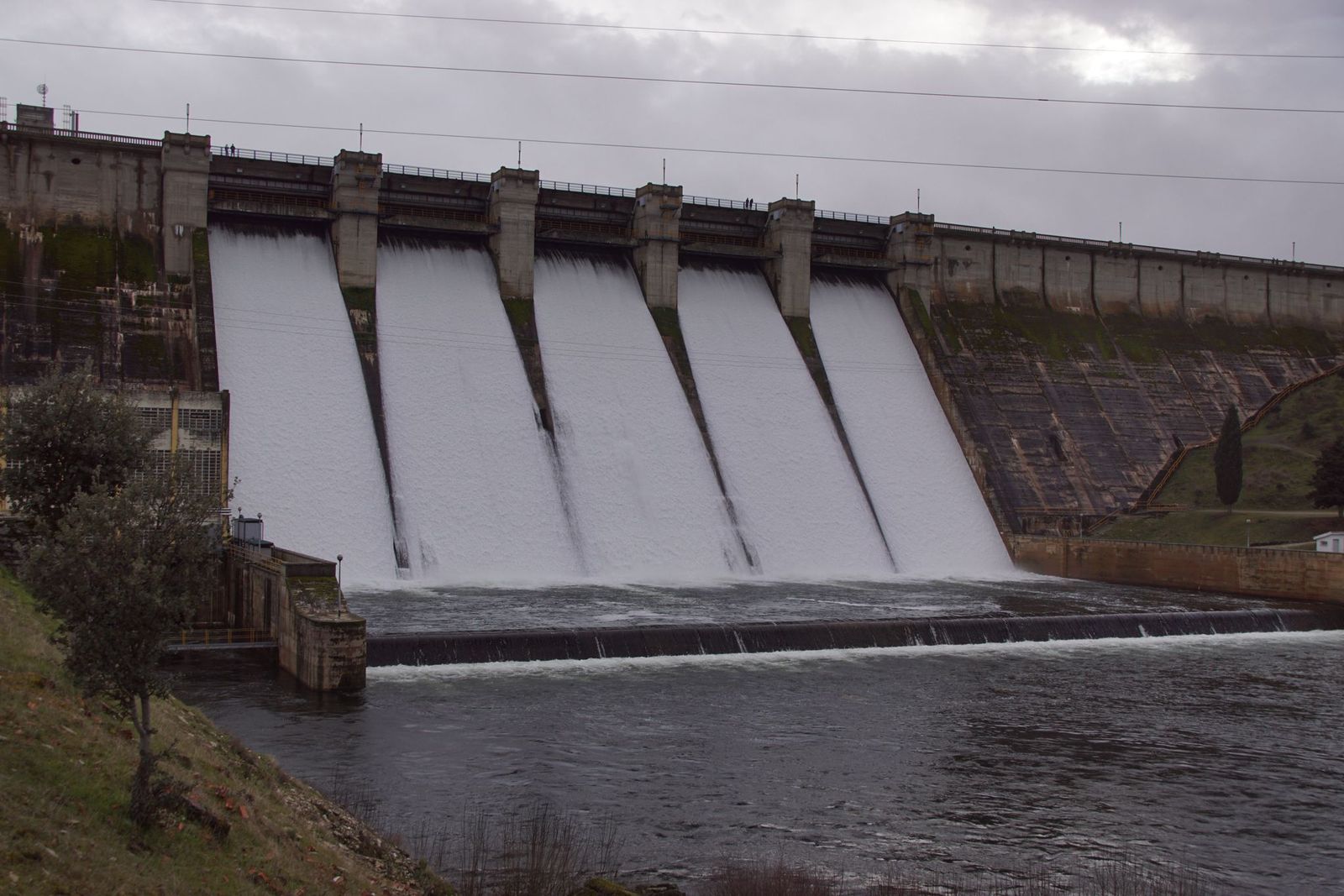 Este es el estado actual del pantano de Santa Teresa tras las lluvias de los últimos días en Salamanca