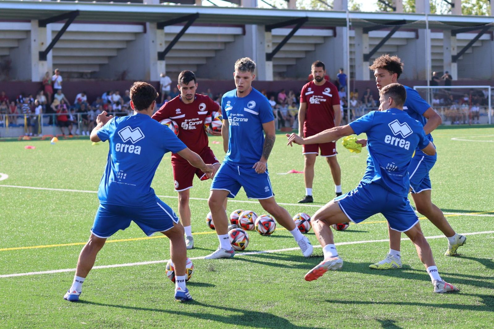 Primer entrenamiento de pretemporada de Unionistas