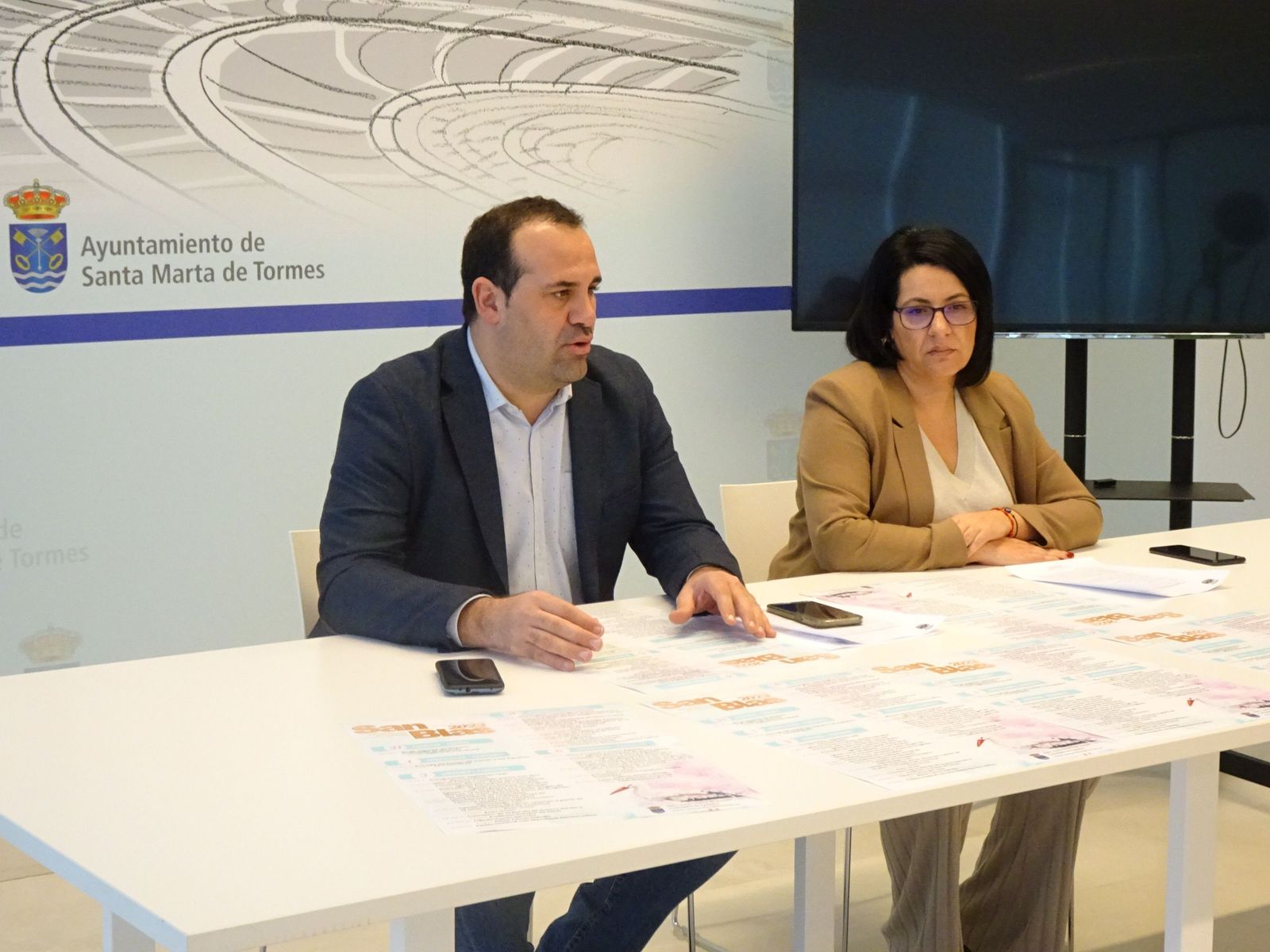 Presentación de las fiestas de San Blas de Santa Marta 2023