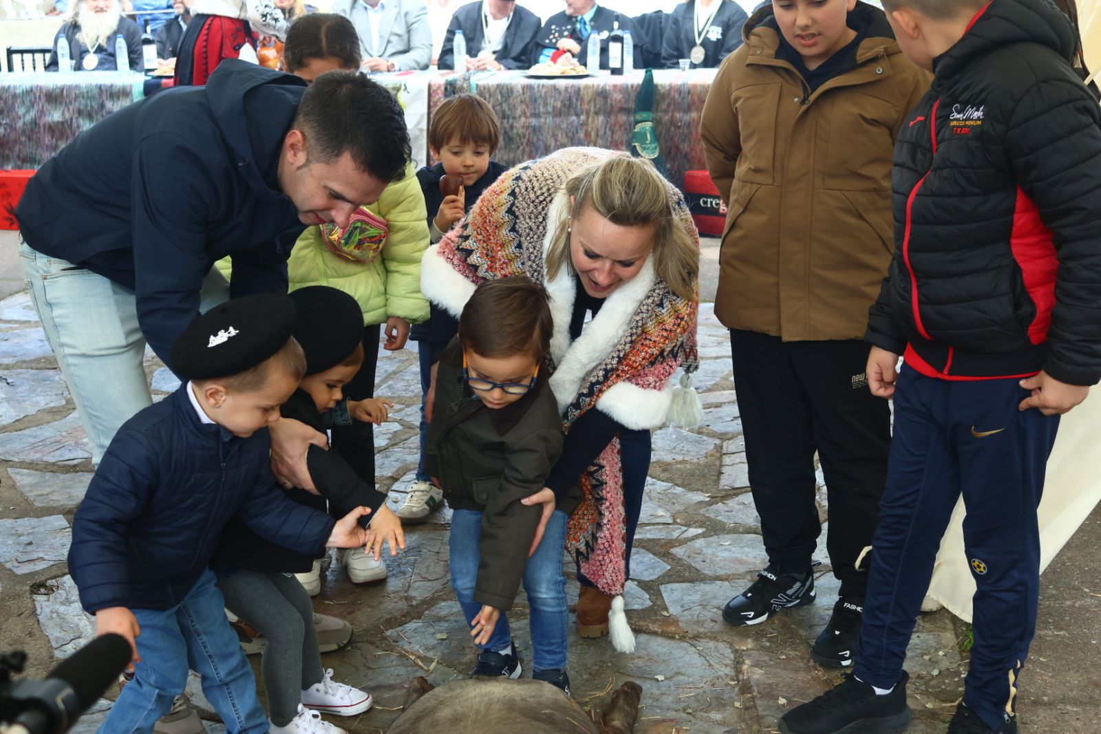Desfile arriero y matanza típica en Guijuelo