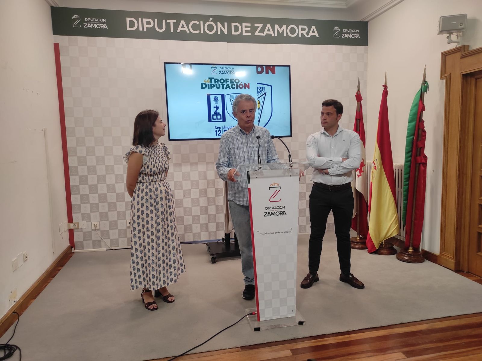 Presentación XLVI Trofeo Diputación  CB Zamora