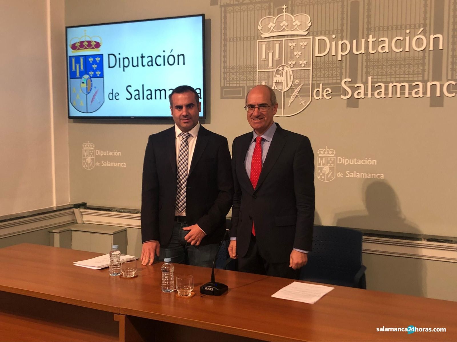 Antonio Labrador y Javier Iglesias