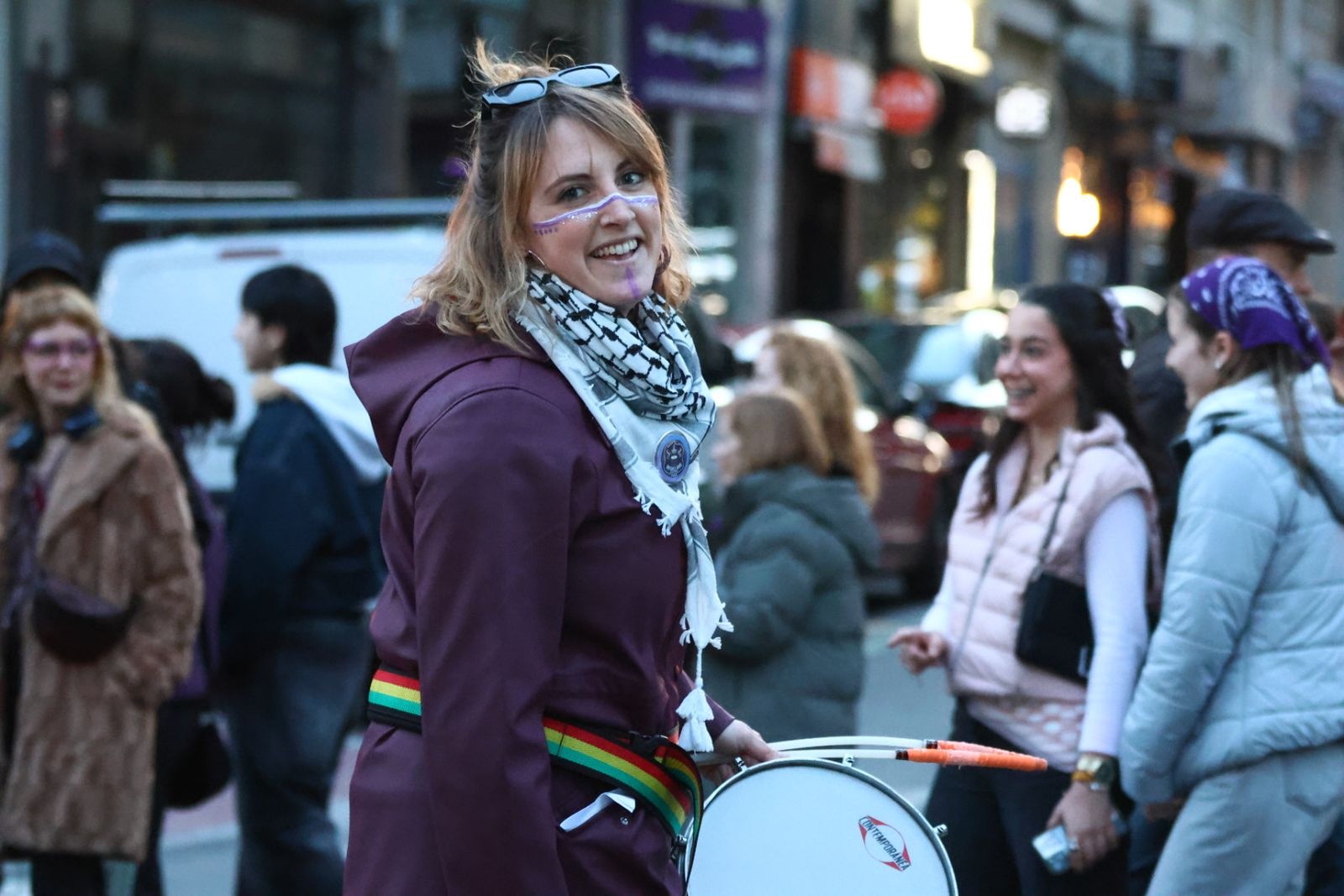 Manifestación por el 8M en Salamanca