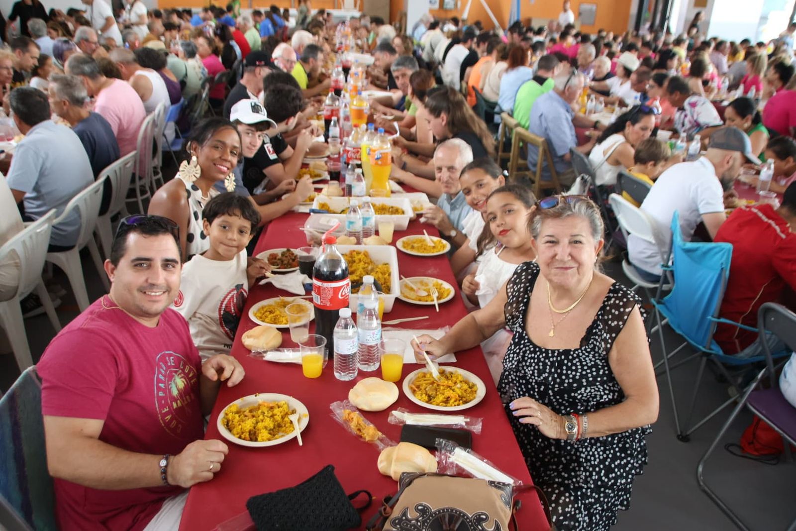 Degustación de paella en Villares de la Reina por las fiestas del Corpus Christi 2025
