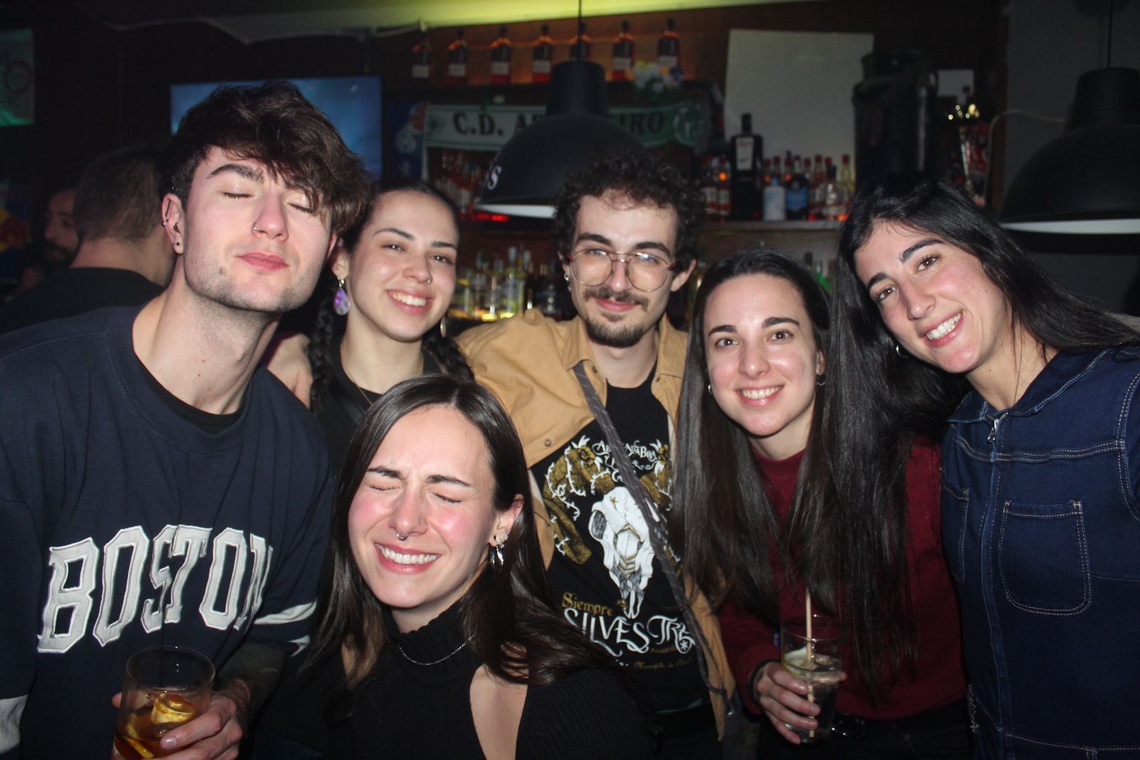 Salamanca de noche, sabado 24 de enero