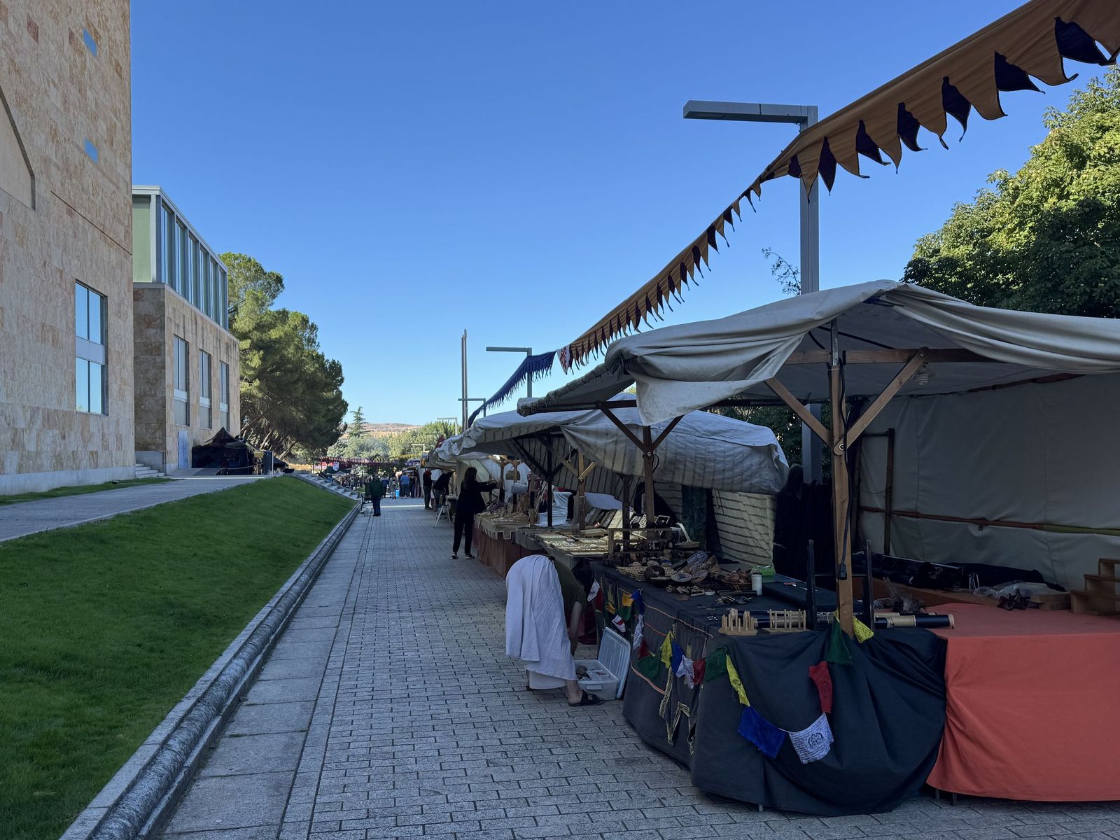 Comienza el mercado medieval en la Vaguada de la Palma