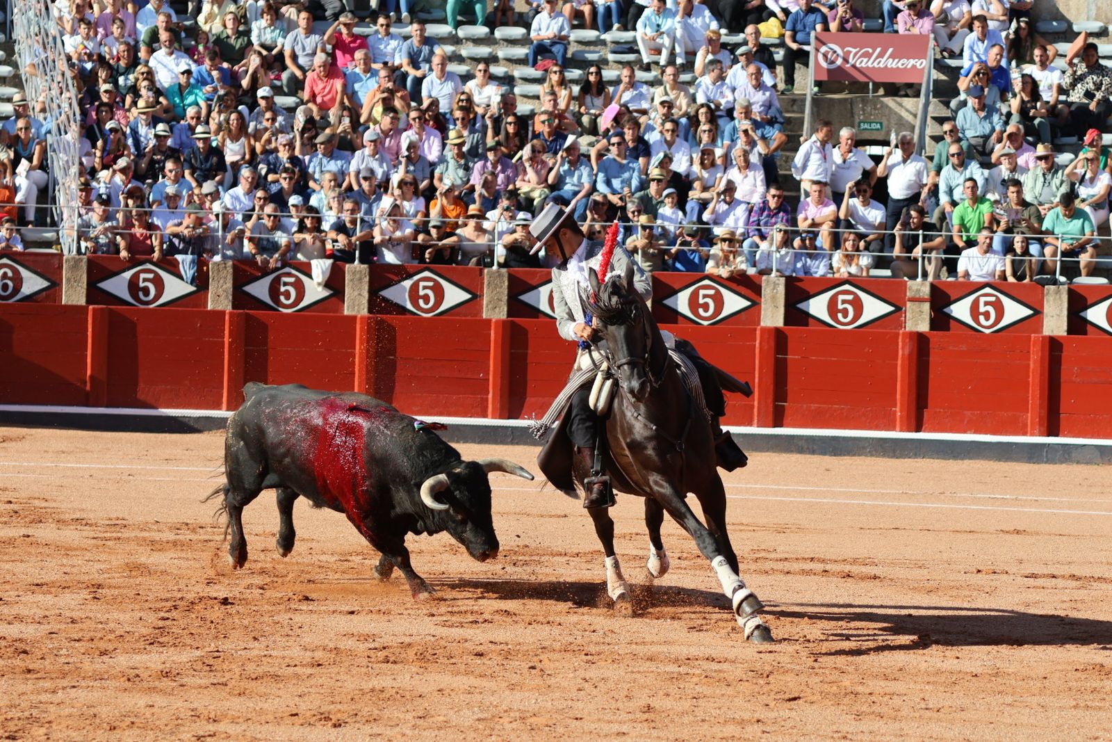 La Glorieta revive el aroma de la feria taurina con el primer festejo: Lea Vicens, Raquel Martín y Olga Casado
