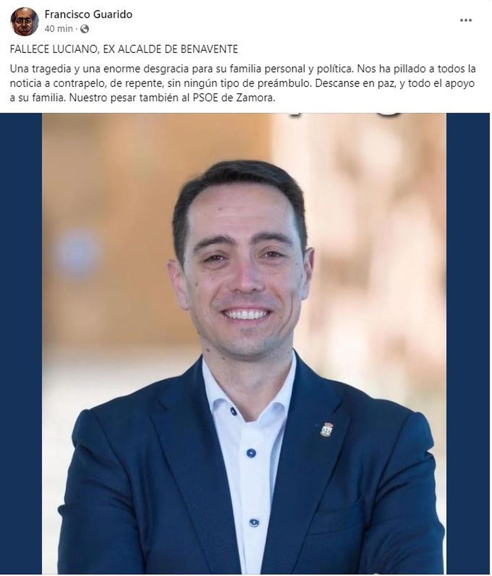 Condolencias Guarido