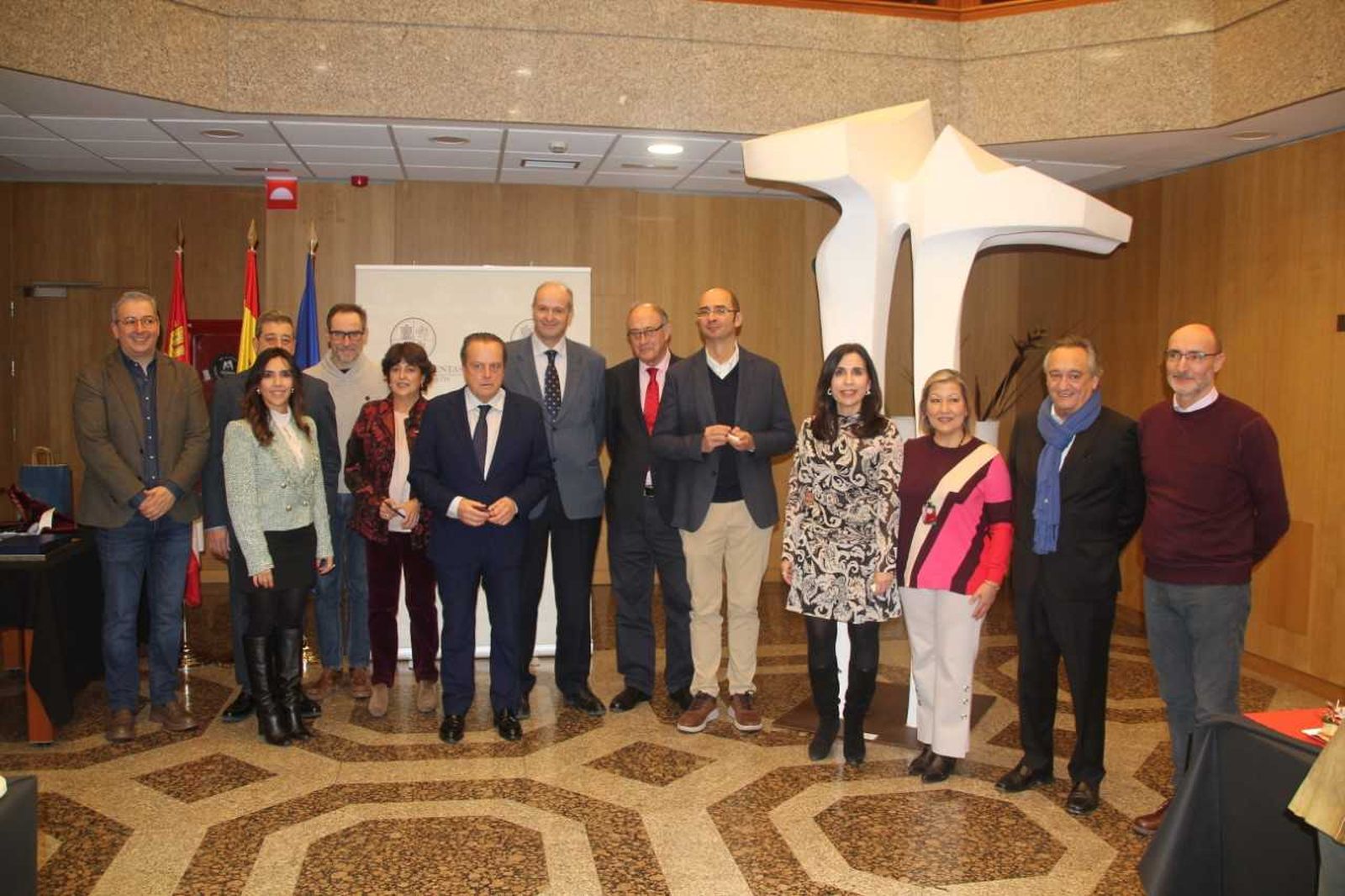 El Consejo de Cuentas homenajea en Palencia a los empleados que se jubilan este año y a los que acumulan más años de servicio