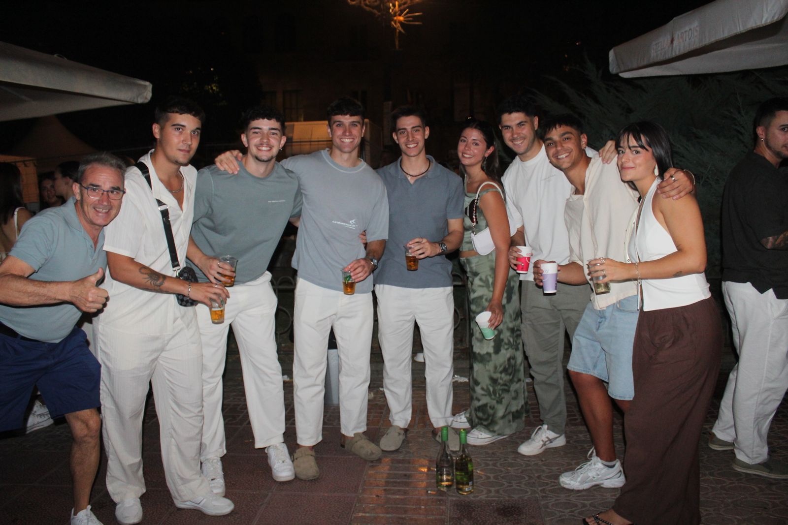 Ambiente en la Feria de Día en la tarde de este sábado
