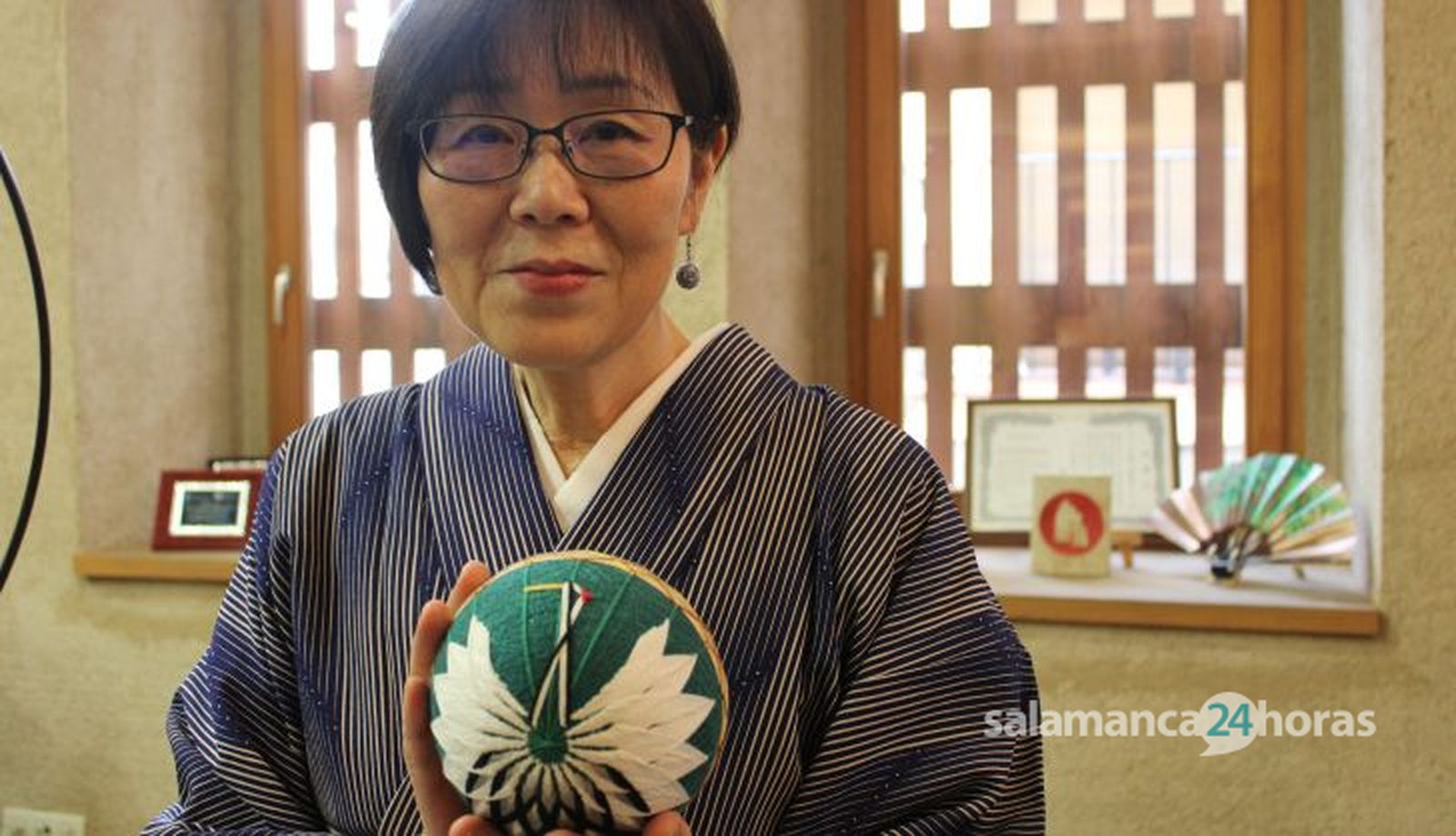 Temari, artesanía tradicional japonesa elaborada en el Centro Cultural Hispano Japonés en Salamanca (9)