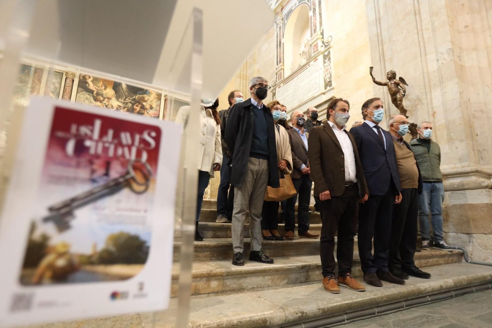 El alcalde Carlos García Carbayo, junto con Fernando Castaño / FOTO SALAMANCA24HORAS.COM