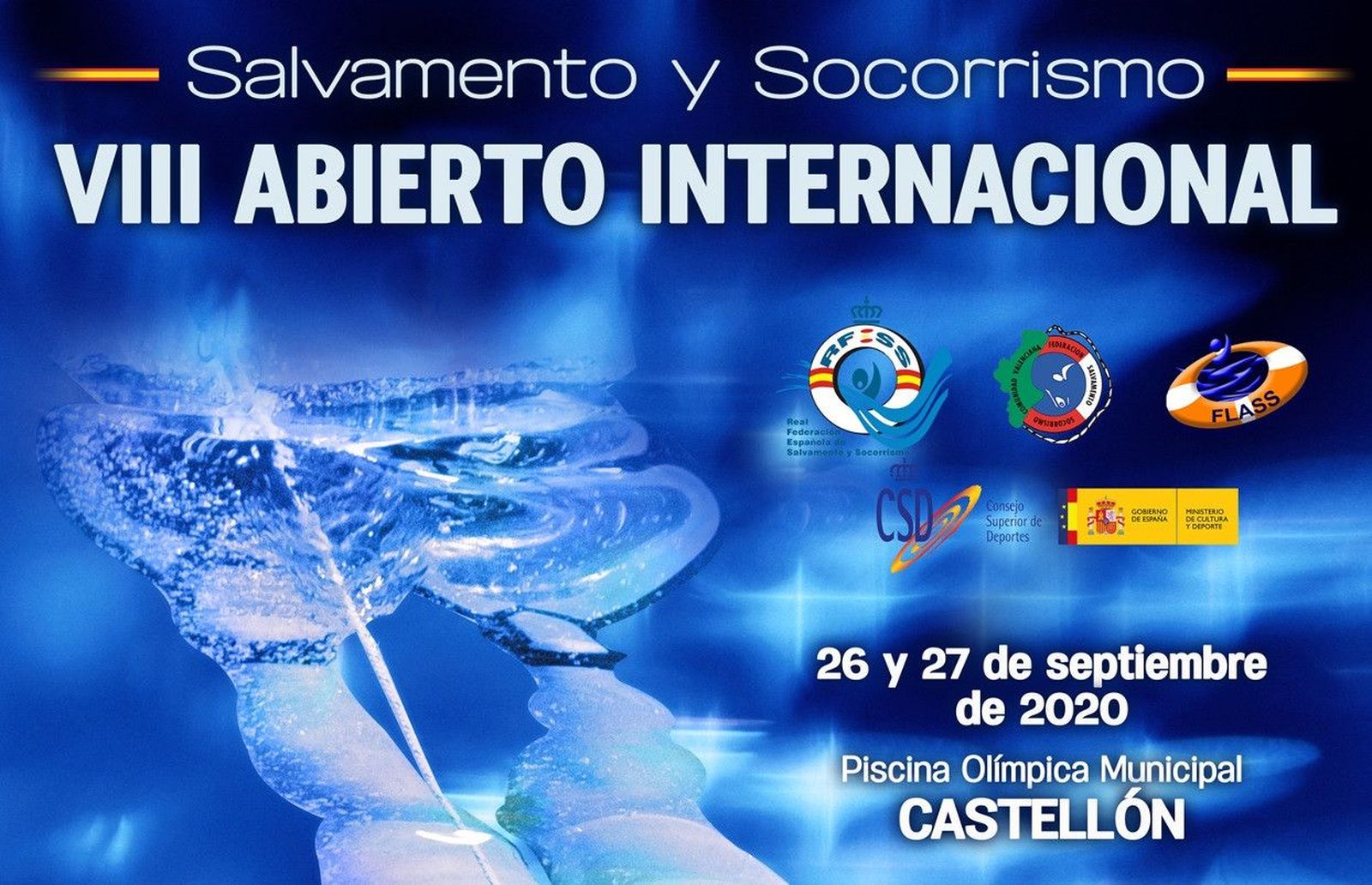 2020 09 24 Cartel Abierto Internacional Salvamento y Socorrismo