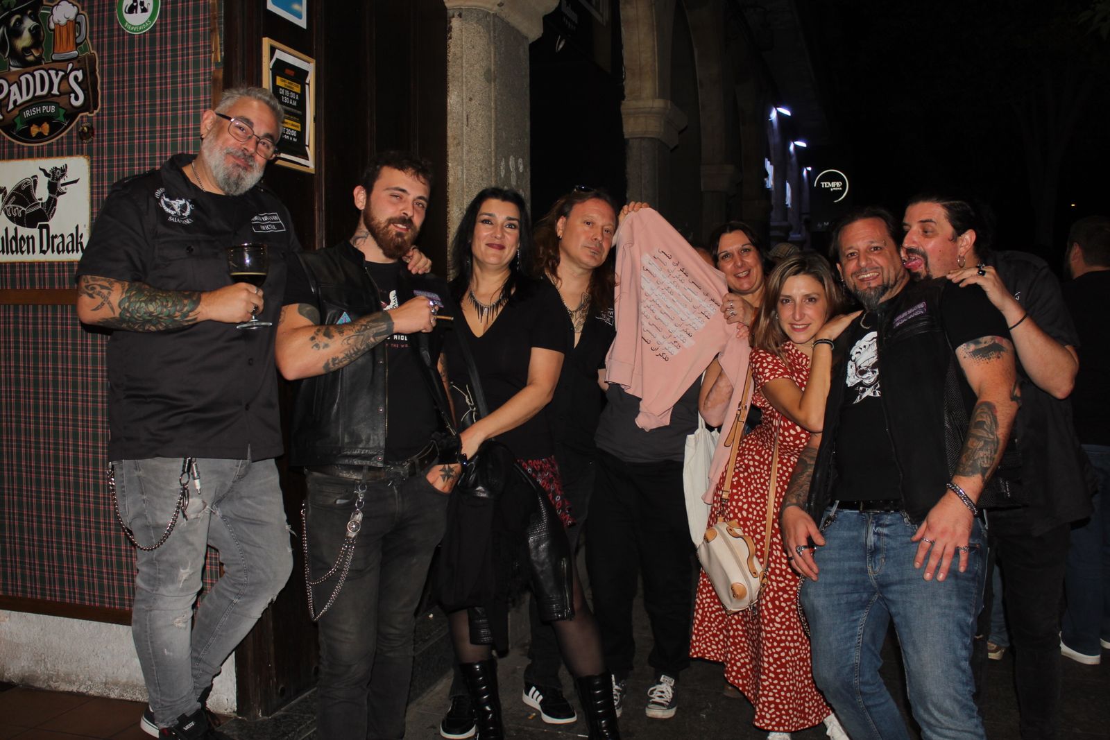 Salamanca de noche, sábado 13 de septiembre