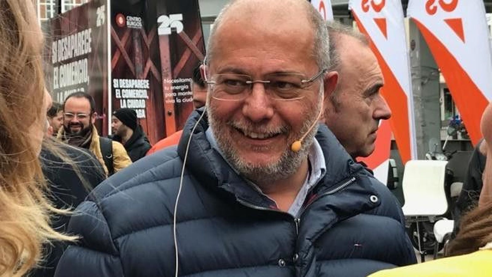 El vicepresidente de la junta de castilla y leon y miembro de la ejecutiva de cs francisco igea durante un acto de la formacion