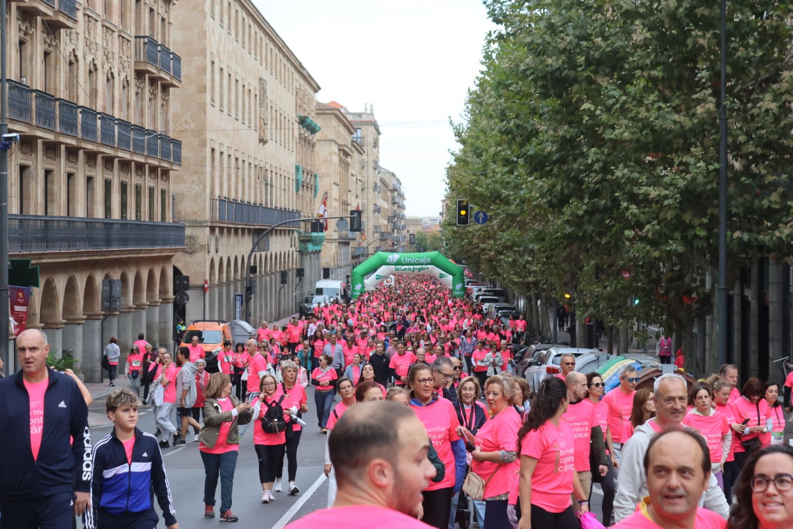 La marcha contra el cáncer vuelve a Salamanca un año más