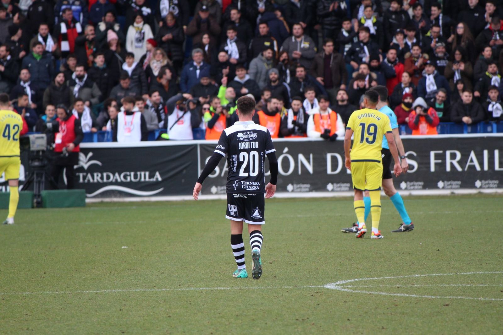 Prórroga del partido de Copa del Rey entre Unionistas y el Villarreal
