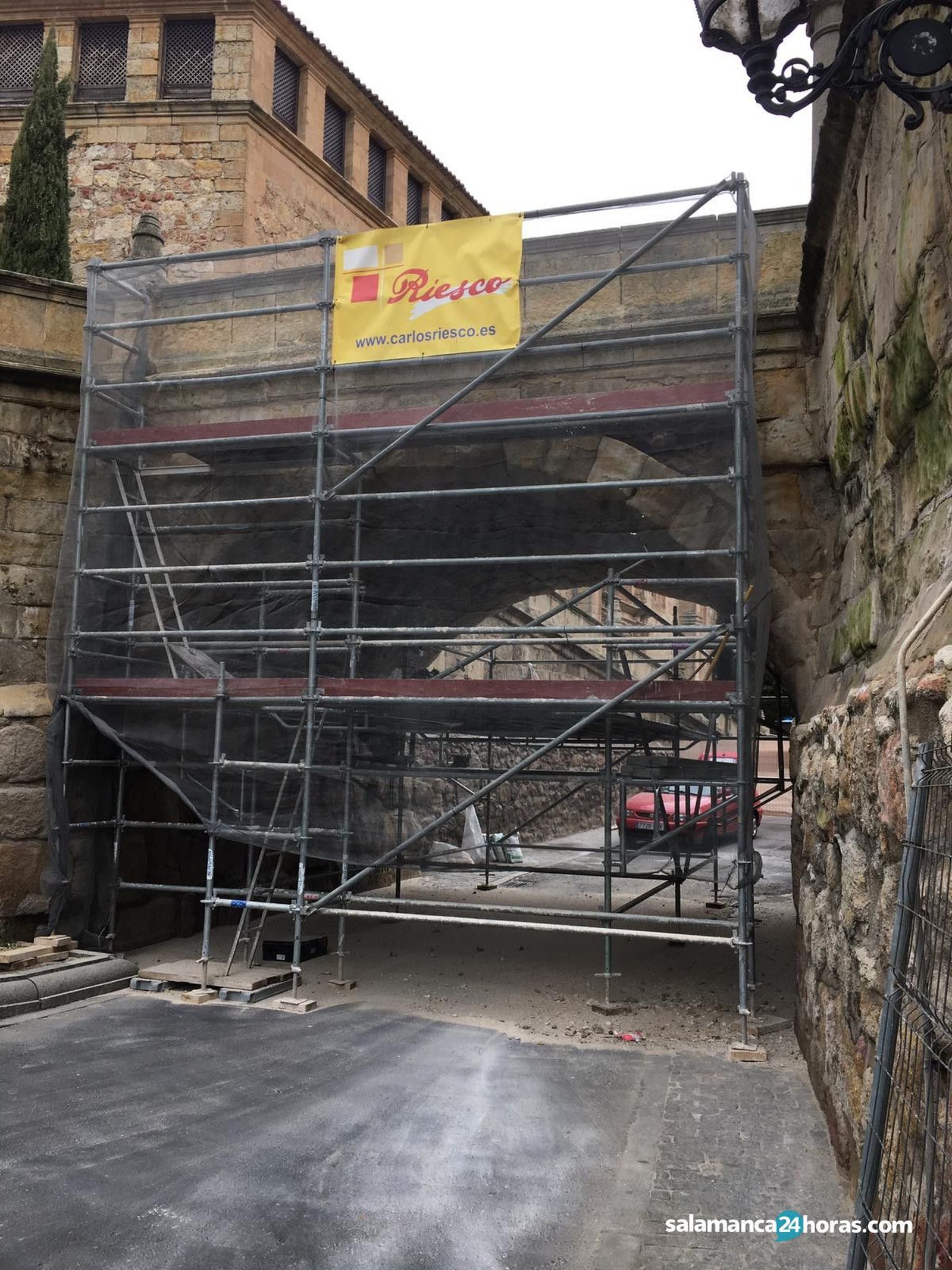 Arroyo Santo Domingo obras 1