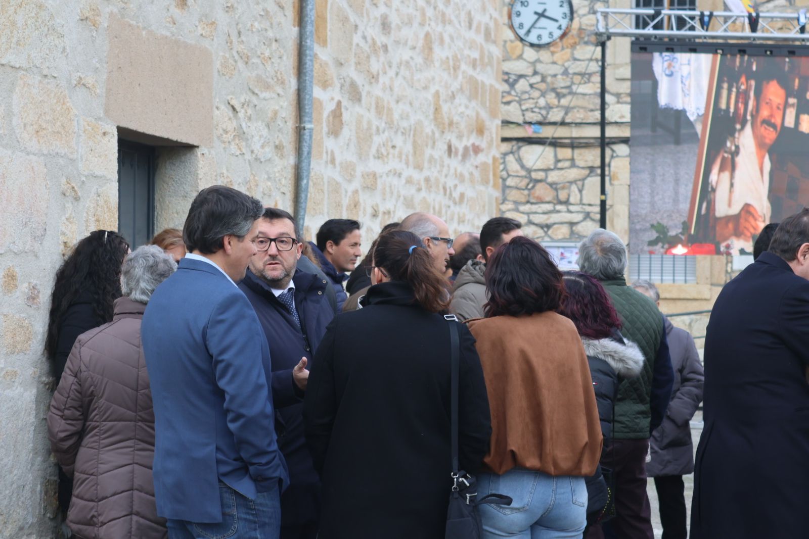 Funeral del empresario Silvestre Sánchez Sierra en Aldearrodrigo