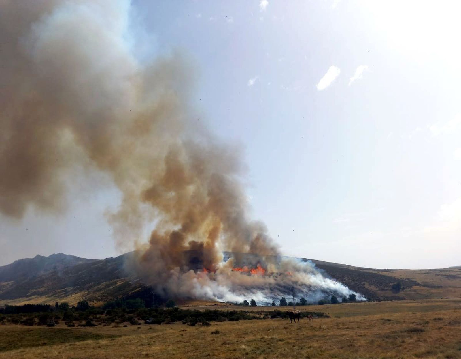 incendio en Navalacruz
