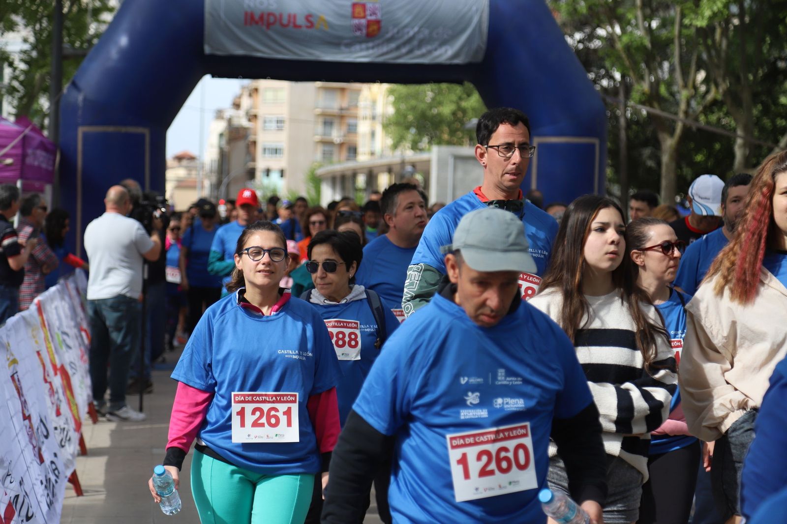 Carrera y marcha por el Día de Castilla y León en Zamora