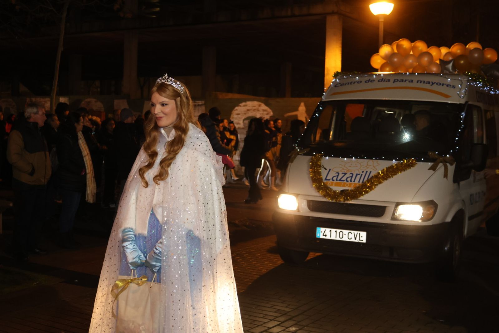 Pasacalles navideño en el barrio de El Zurguén