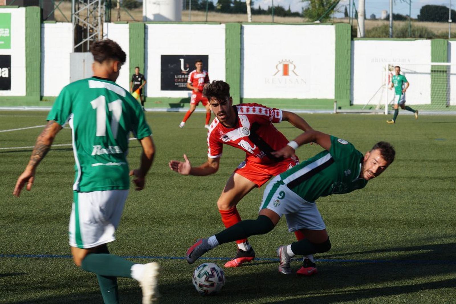 Imagen del amistoso entre Guijuelo y Unionistas / FOTO: SALAMANCA24HORAS.COM