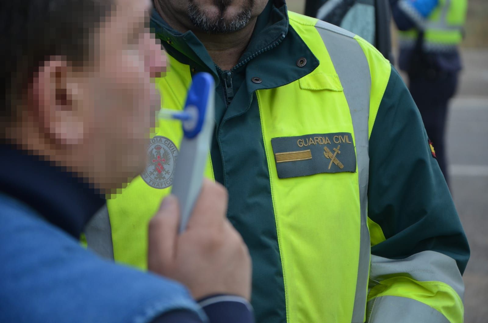 Control de alcoholemia de la Guardia Civil