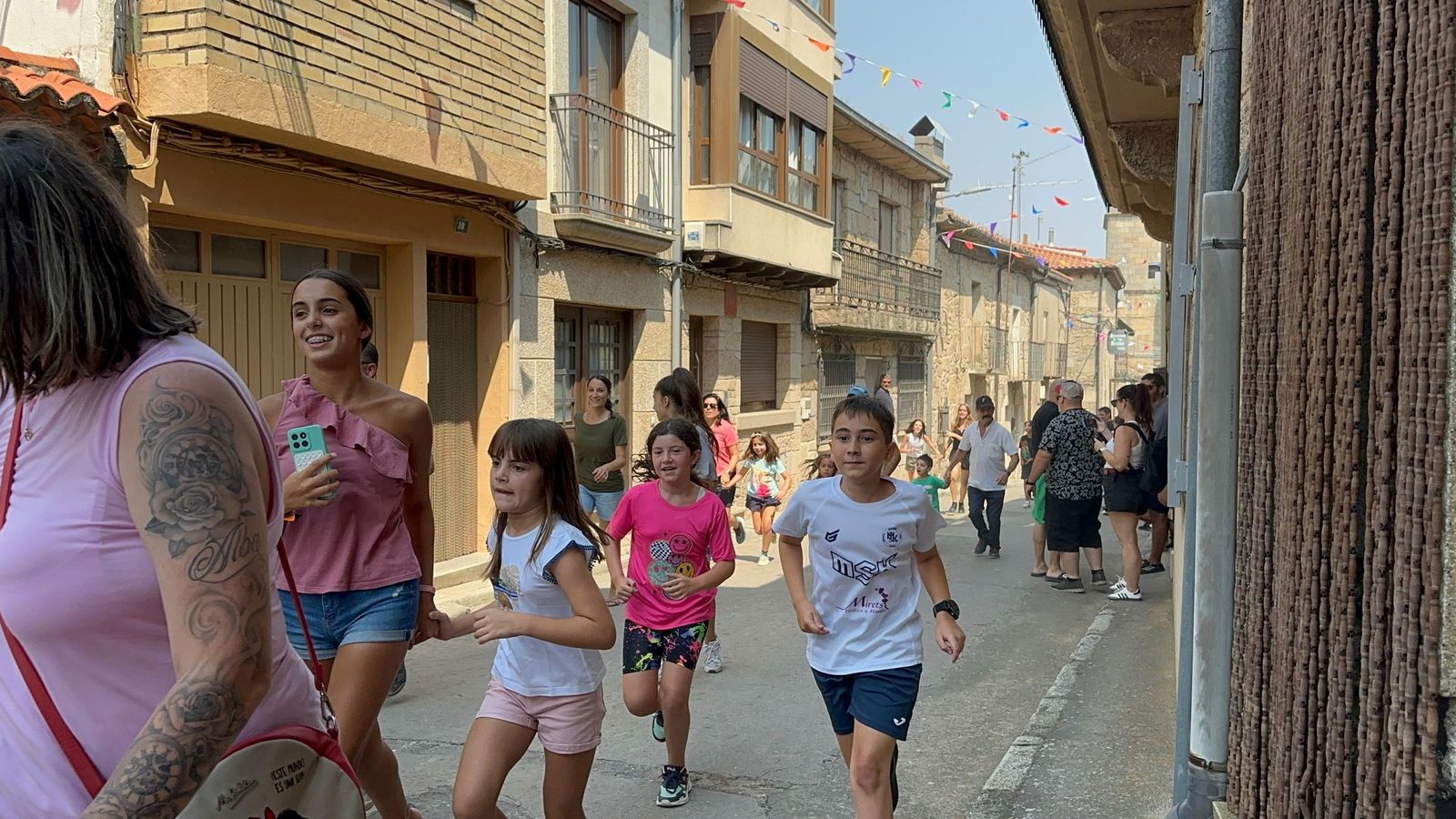 Mini bueyes en Aldeadávila