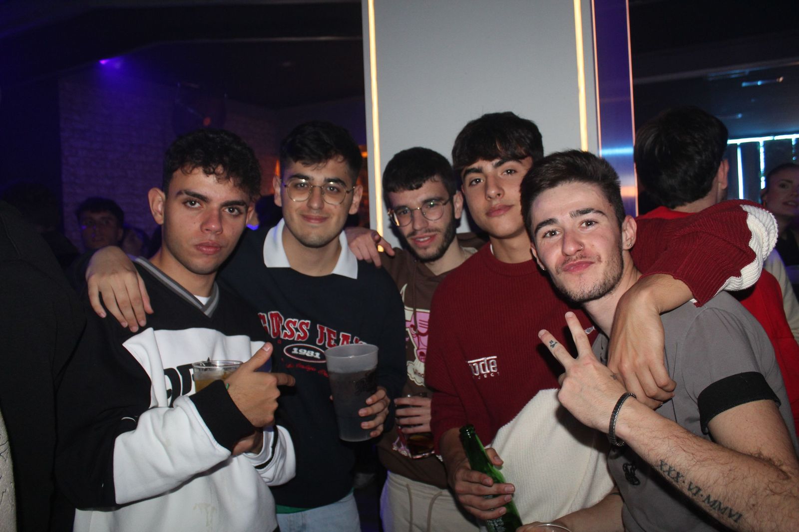 Salamanca de noche, sábado 22 de noviembre