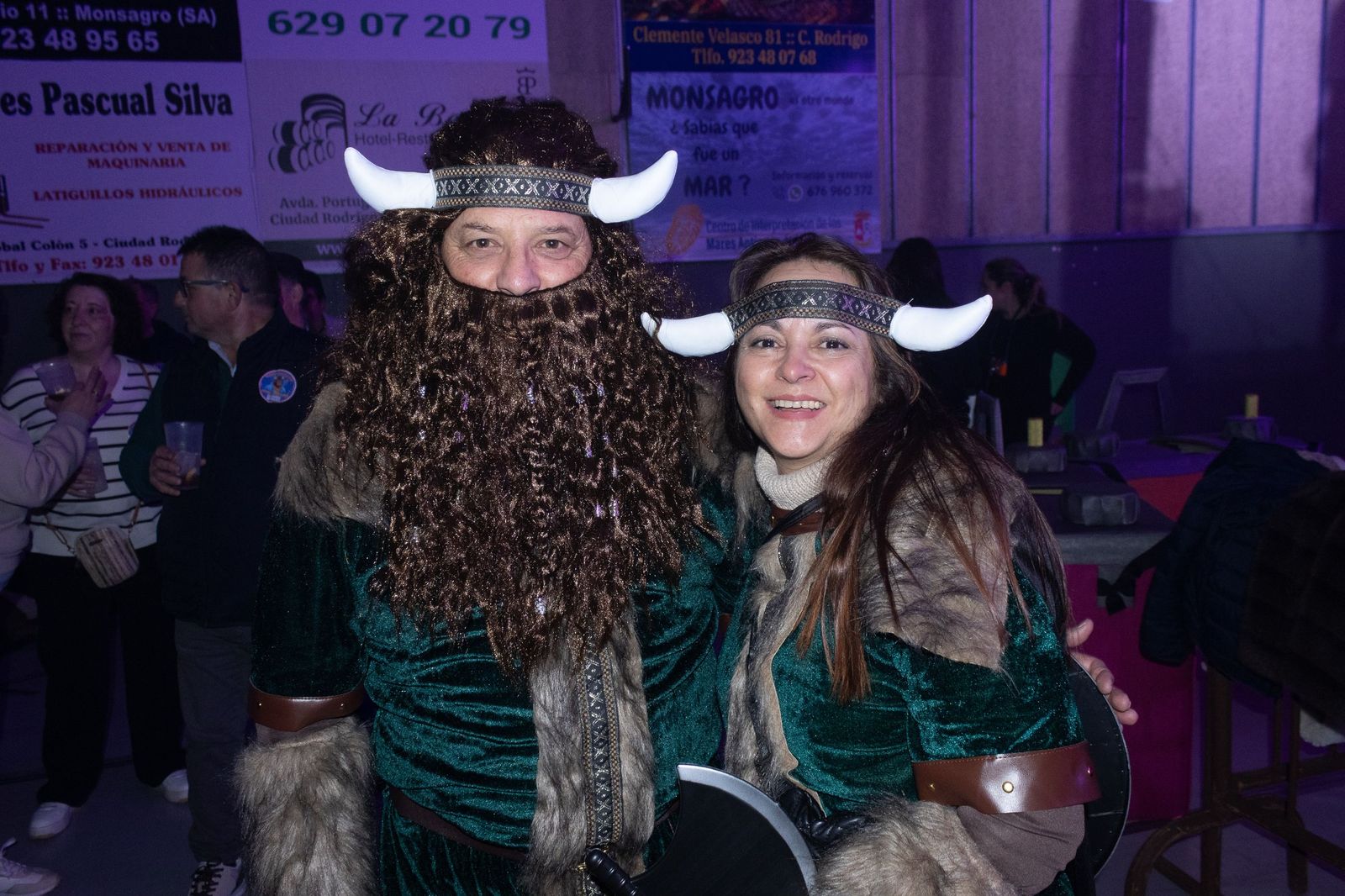 Salamanca de noche, sábado del Carnaval del Toro de Ciudad Rodrigo