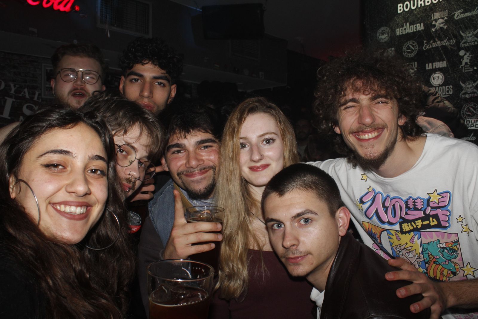 Salamanca de noche, sábado 8 de marzo