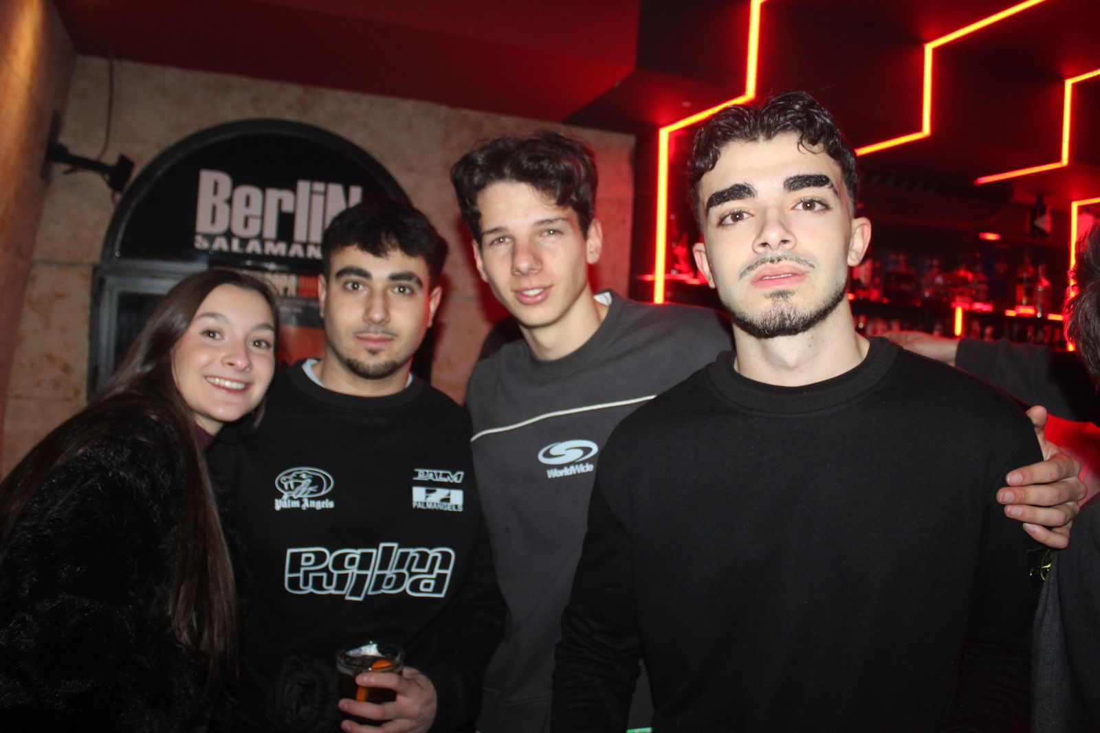 Salamanca de noche, jueves 29 de enero