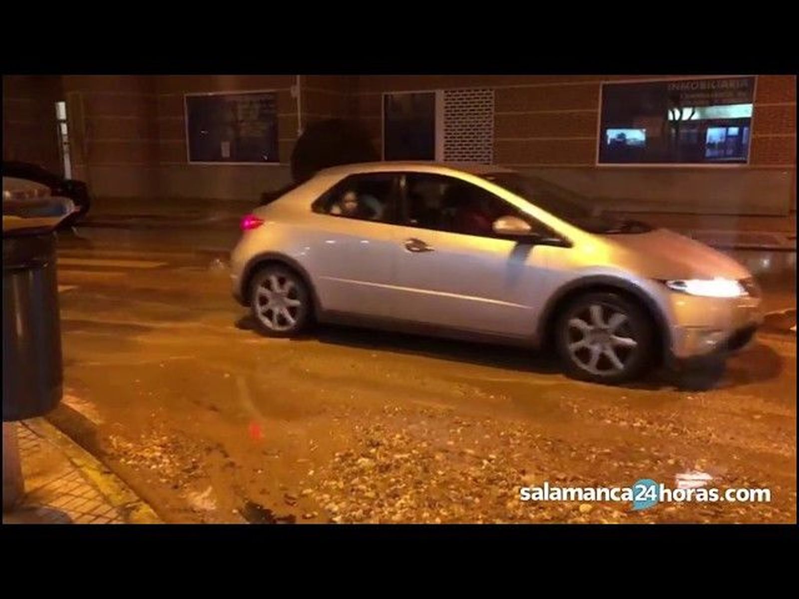 Reventón en Carbajosa de la Sagrada